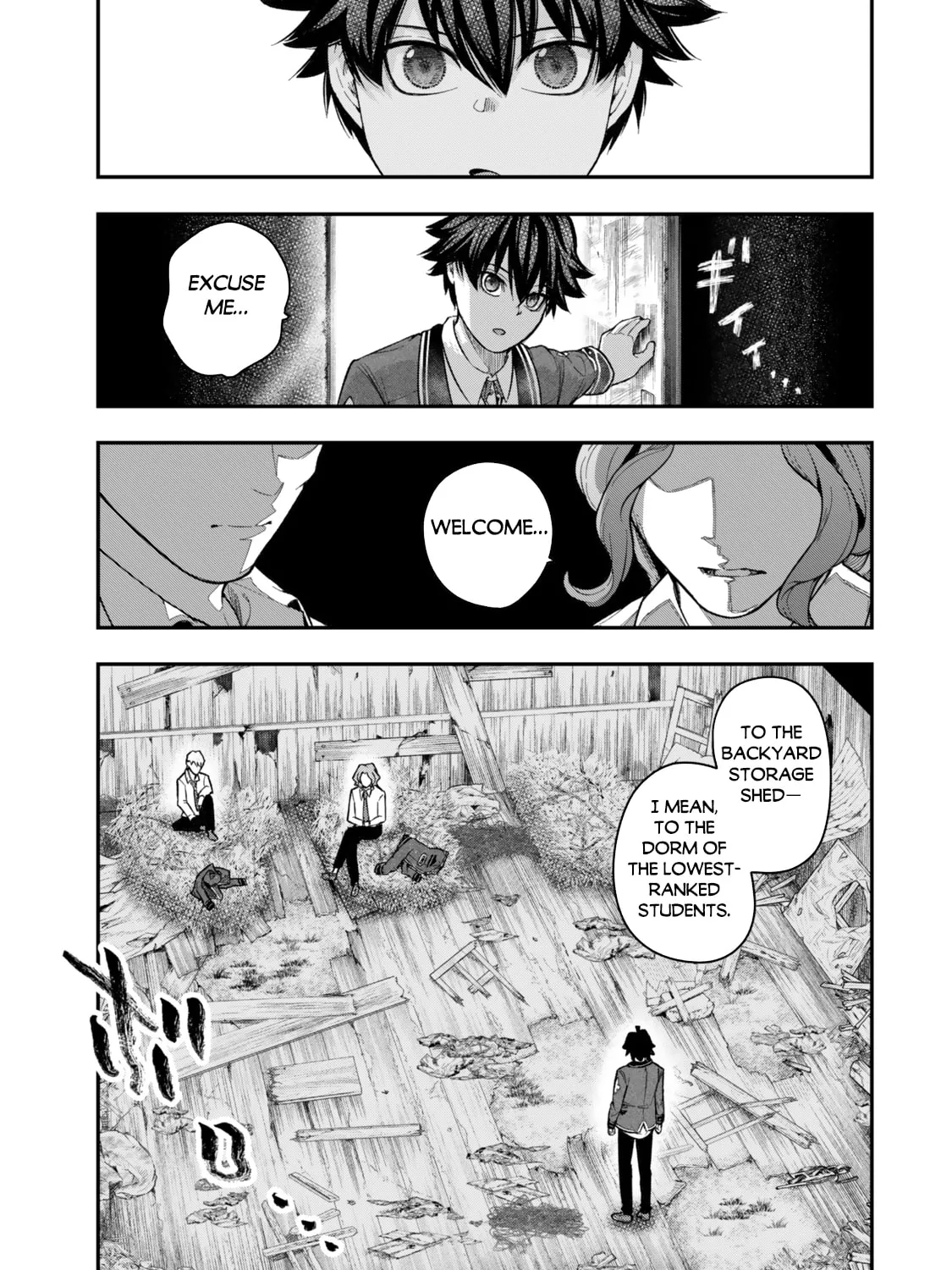 Gomi Ikada to Tsuihou Sareta Shiyounin, Jitsu wa Zense Kenja Desu: Shijou Saikyou no Kenja, Sekai Saikouhou no Gakuen ni Kayou Chapter 5.3 page 4 - 