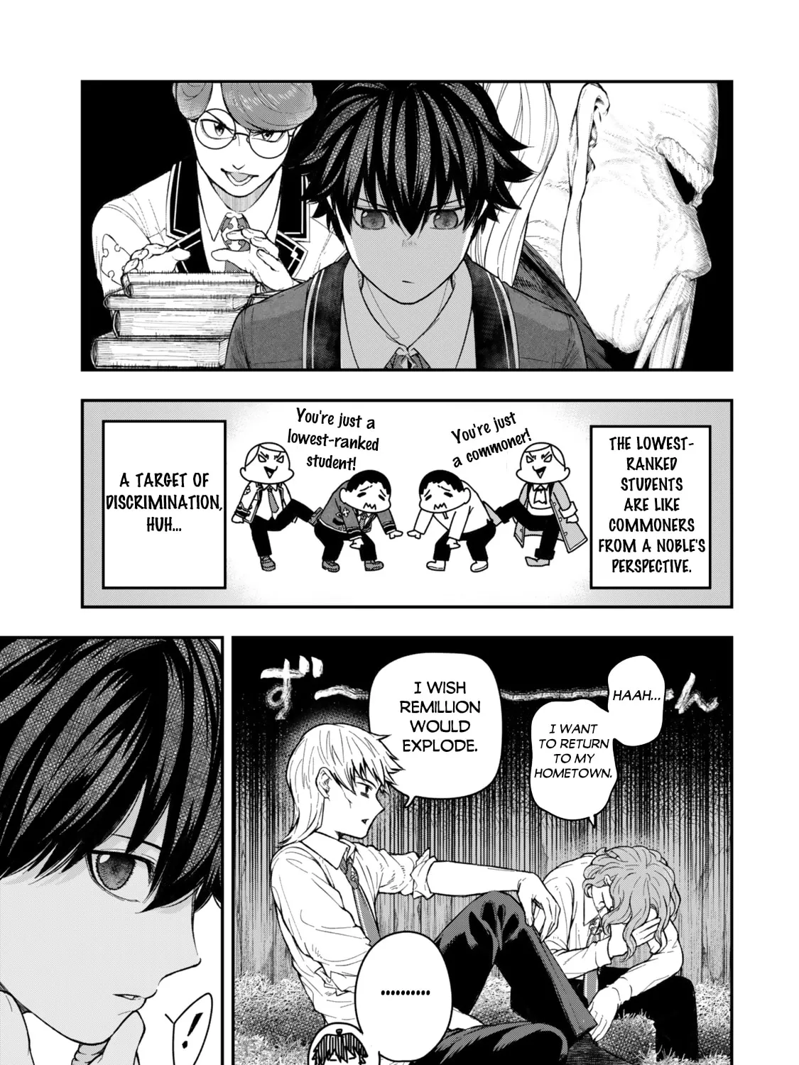Gomi Ikada to Tsuihou Sareta Shiyounin, Jitsu wa Zense Kenja Desu: Shijou Saikyou no Kenja, Sekai Saikouhou no Gakuen ni Kayou Chapter 5.3 page 8 - 