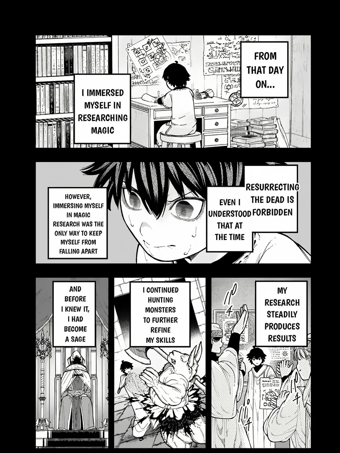 Gomi Ikada to Tsuihou Sareta Shiyounin, Jitsu wa Zense Kenja Desu: Shijou Saikyou no Kenja, Sekai Saikouhou no Gakuen ni Kayou Chapter 6.1 page 42 - 