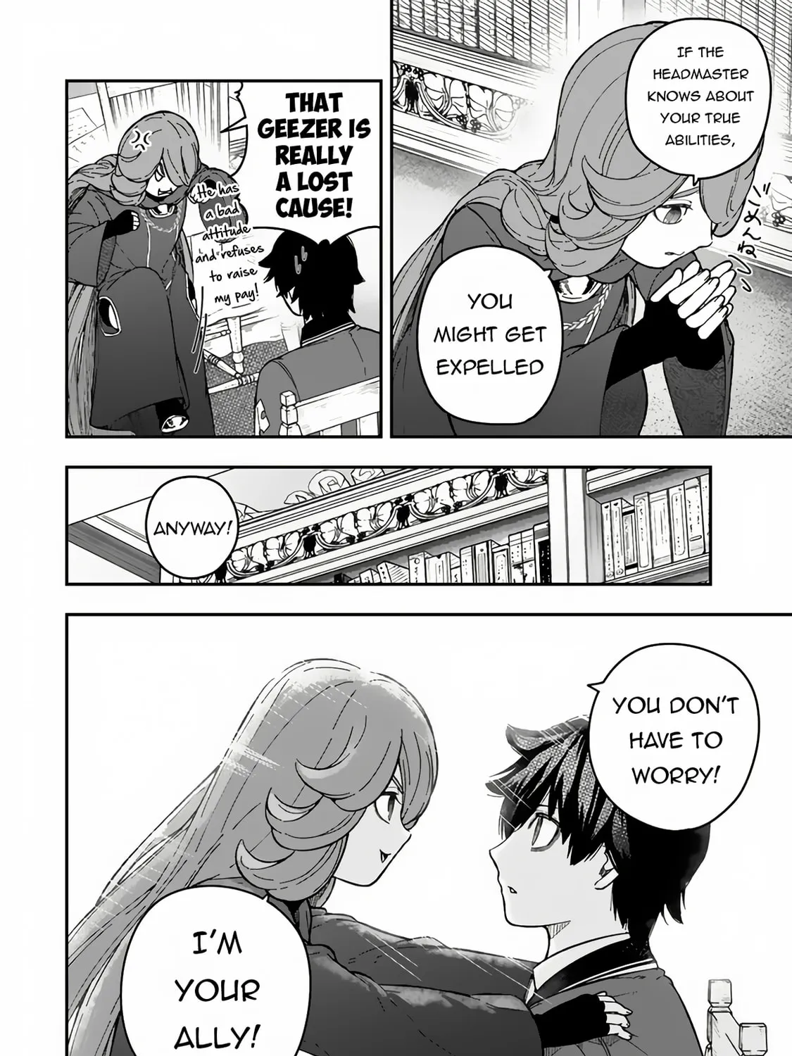 Gomi Ikada to Tsuihou Sareta Shiyounin, Jitsu wa Zense Kenja Desu: Shijou Saikyou no Kenja, Sekai Saikouhou no Gakuen ni Kayou Chapter 6.2 page 14 - 