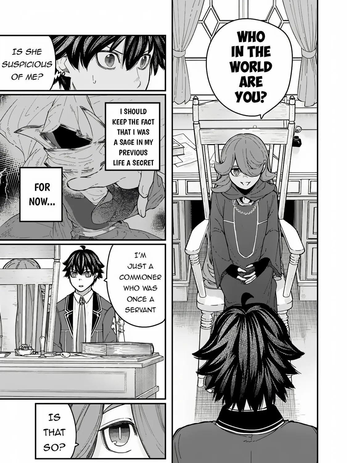 Gomi Ikada to Tsuihou Sareta Shiyounin, Jitsu wa Zense Kenja Desu: Shijou Saikyou no Kenja, Sekai Saikouhou no Gakuen ni Kayou Chapter 6.2 page 4 - 