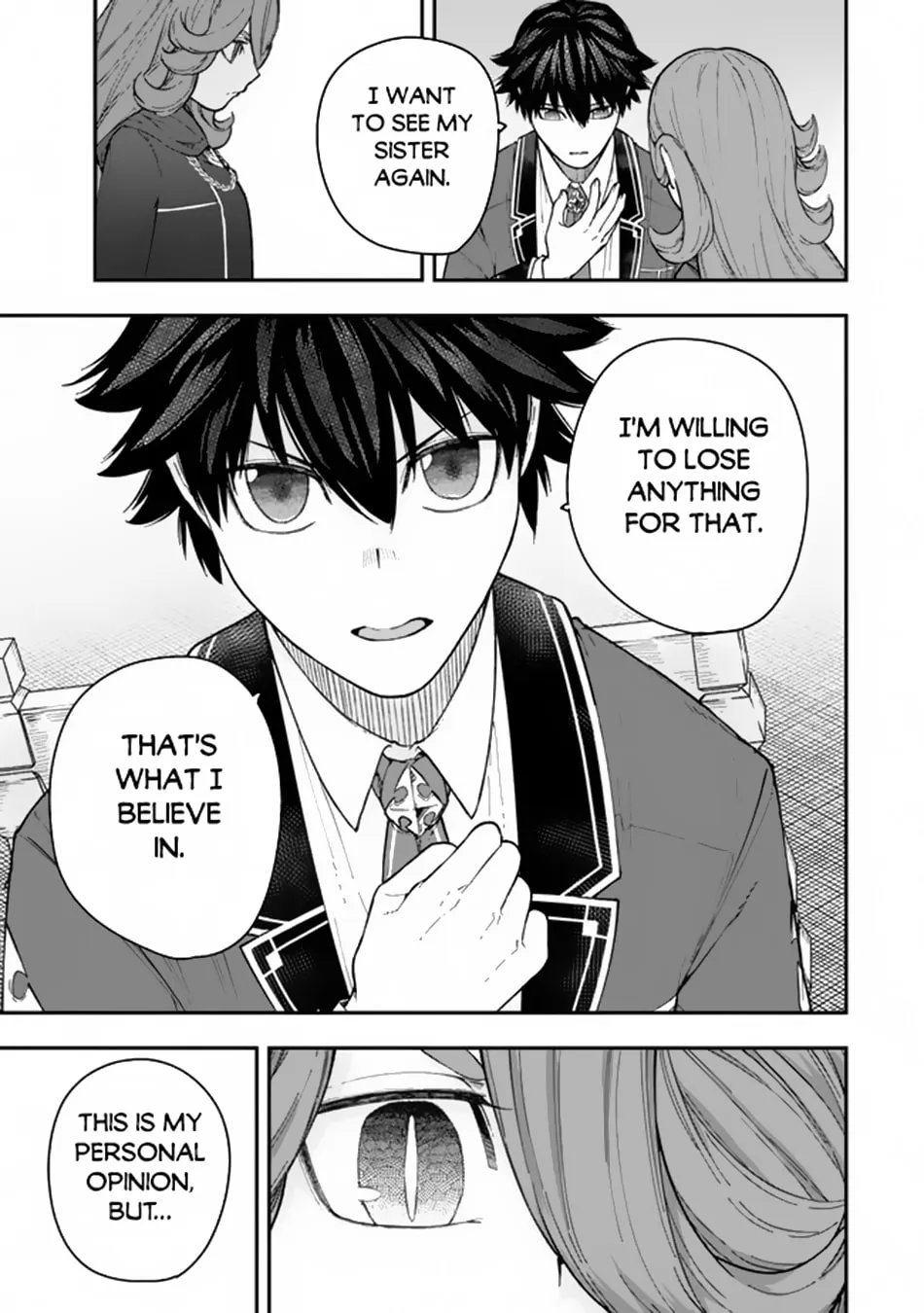 Gomi Ikada to Tsuihou Sareta Shiyounin, Jitsu wa Zense Kenja Desu: Shijou Saikyou no Kenja, Sekai Saikouhou no Gakuen ni Kayou Chapter 7.1 page 12 - 
