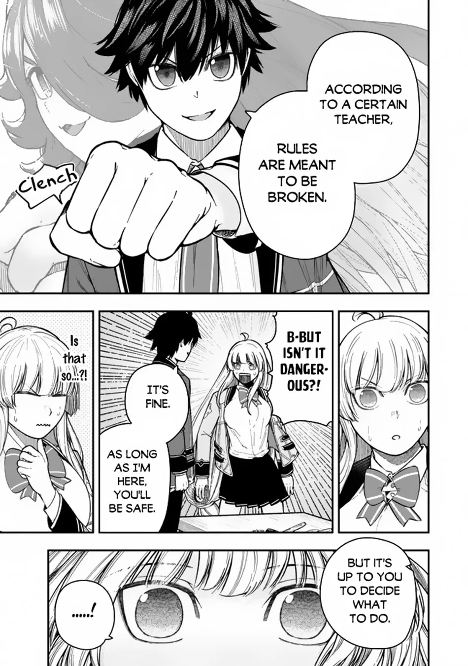 Gomi Ikada to Tsuihou Sareta Shiyounin, Jitsu wa Zense Kenja Desu: Shijou Saikyou no Kenja, Sekai Saikouhou no Gakuen ni Kayou Chapter 7.2 page 11 - 