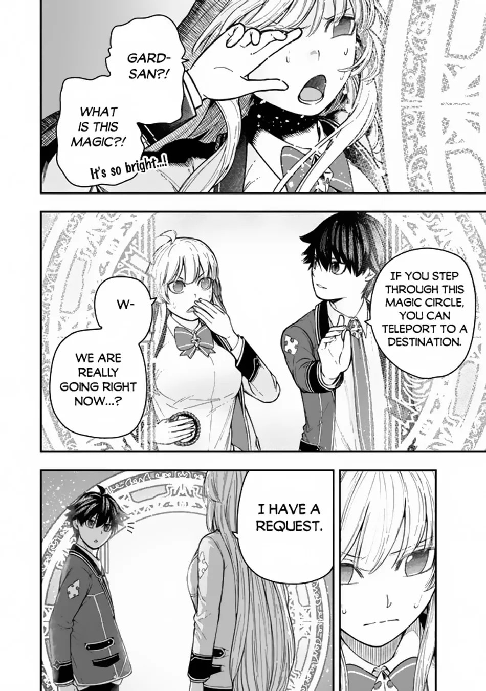 Gomi Ikada to Tsuihou Sareta Shiyounin, Jitsu wa Zense Kenja Desu: Shijou Saikyou no Kenja, Sekai Saikouhou no Gakuen ni Kayou Chapter 7.2 page 14 - 