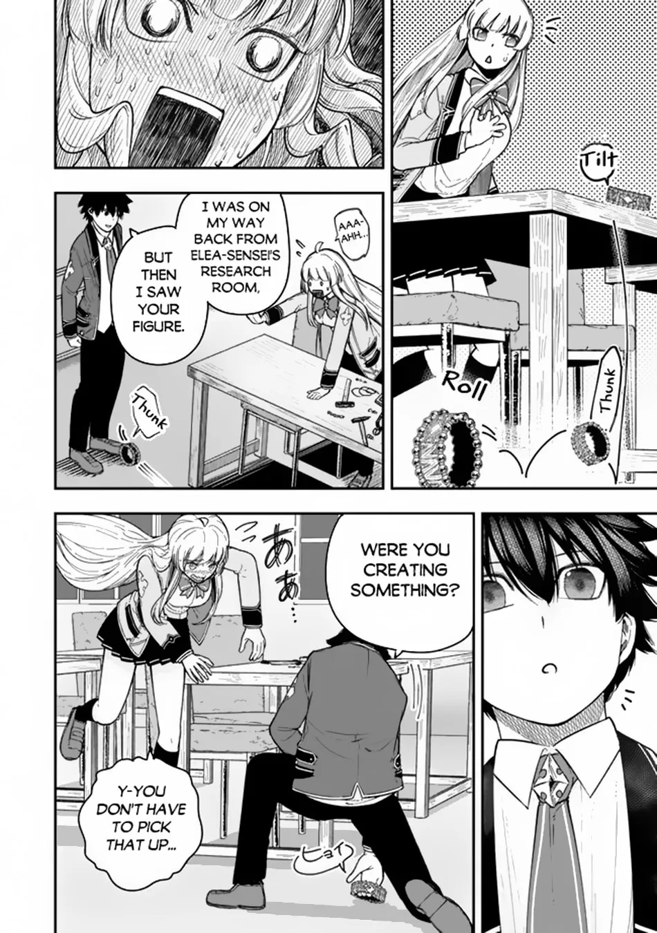 Gomi Ikada to Tsuihou Sareta Shiyounin, Jitsu wa Zense Kenja Desu: Shijou Saikyou no Kenja, Sekai Saikouhou no Gakuen ni Kayou Chapter 7.2 page 4 - 