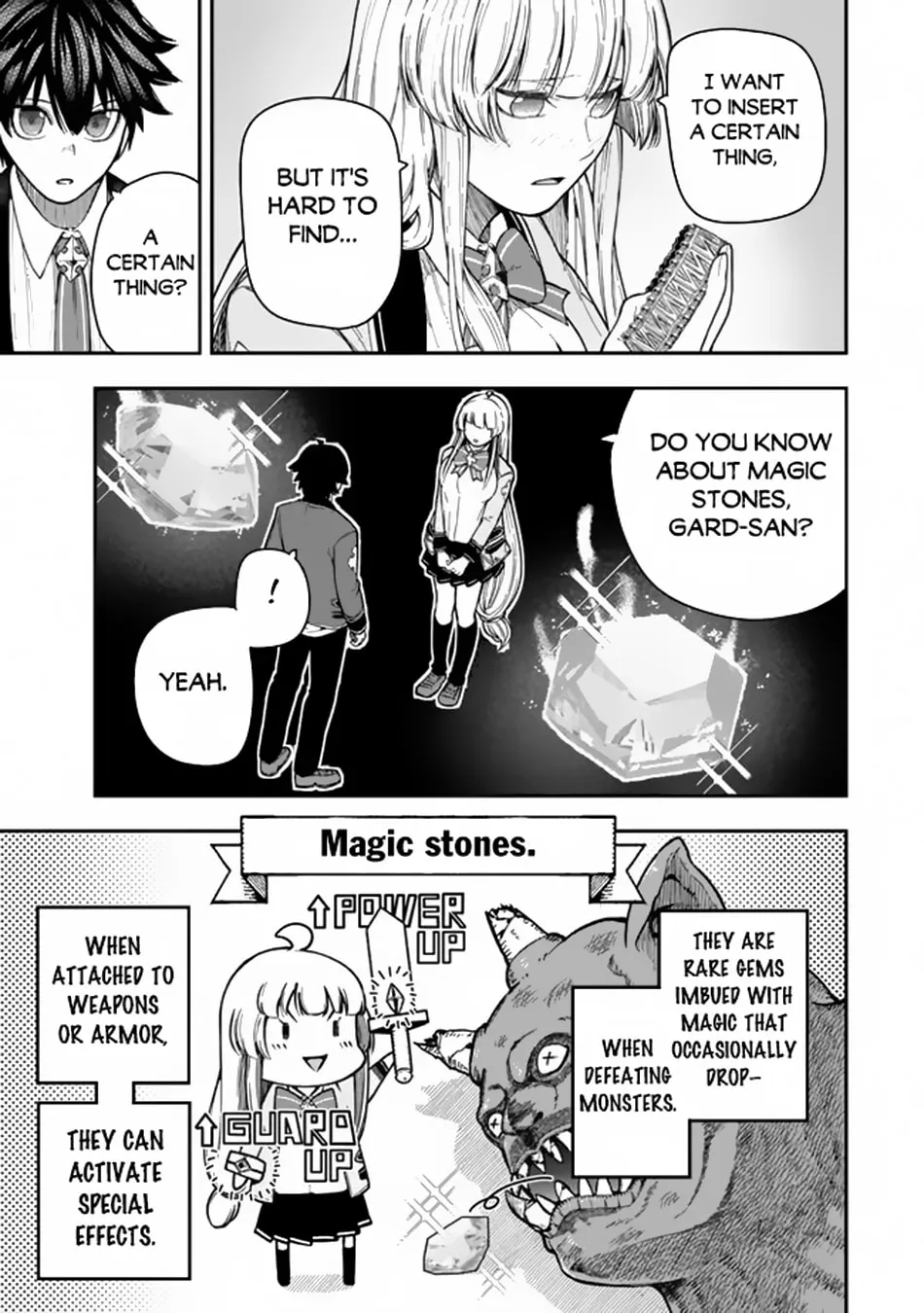 Gomi Ikada to Tsuihou Sareta Shiyounin, Jitsu wa Zense Kenja Desu: Shijou Saikyou no Kenja, Sekai Saikouhou no Gakuen ni Kayou Chapter 7.2 page 7 - 