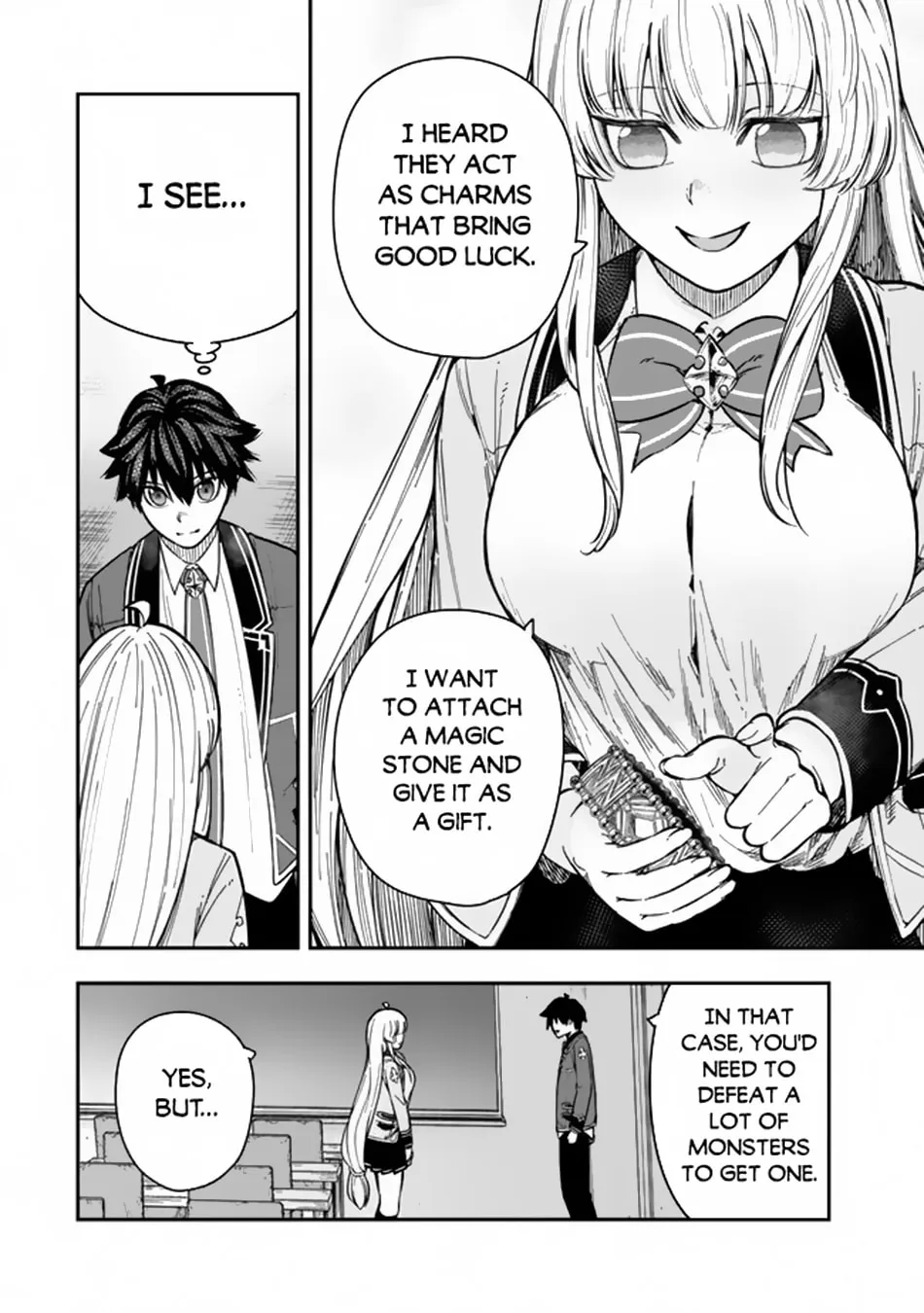 Gomi Ikada to Tsuihou Sareta Shiyounin, Jitsu wa Zense Kenja Desu: Shijou Saikyou no Kenja, Sekai Saikouhou no Gakuen ni Kayou Chapter 7.2 page 8 - 