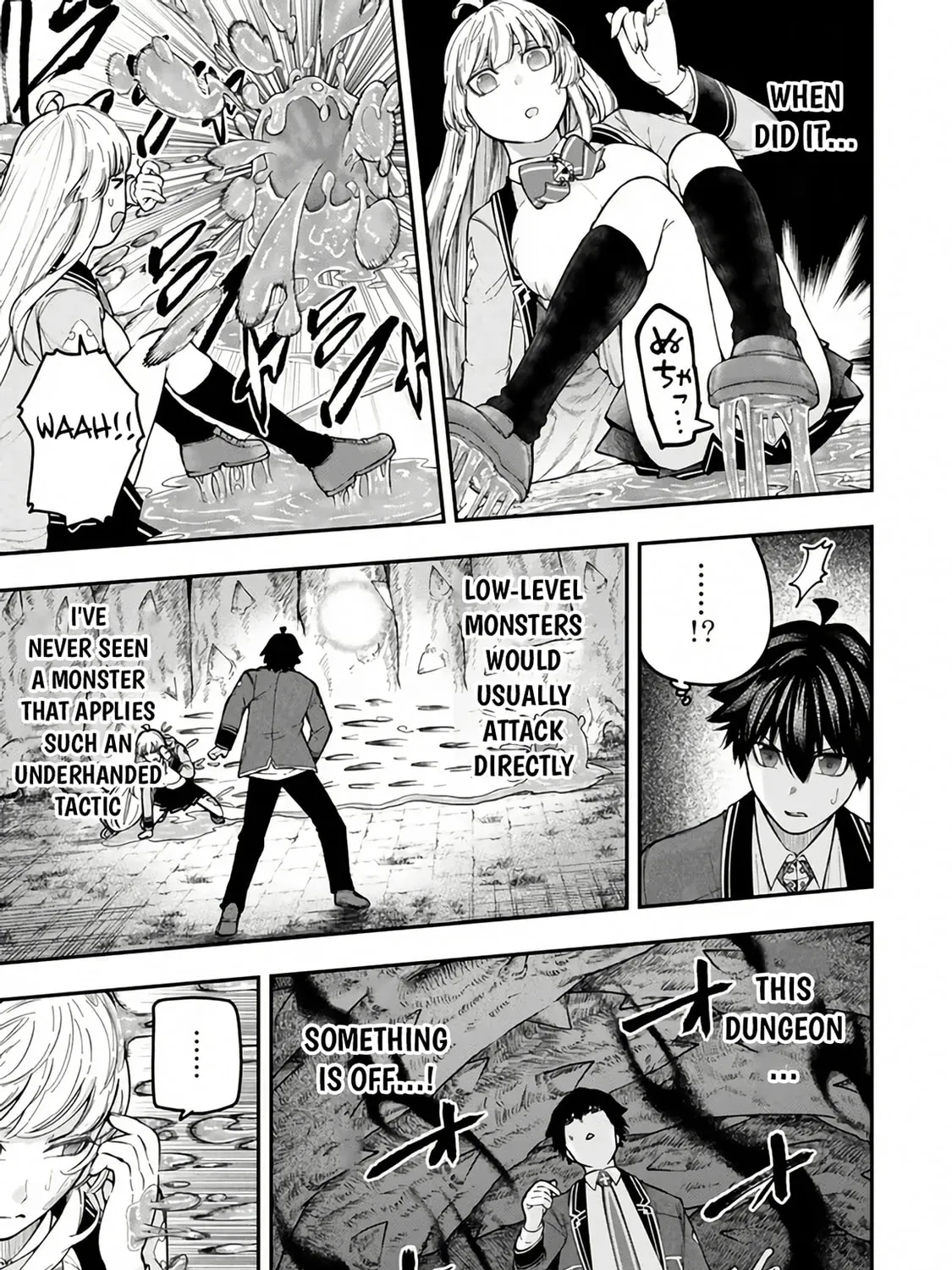 Gomi Ikada to Tsuihou Sareta Shiyounin, Jitsu wa Zense Kenja Desu: Shijou Saikyou no Kenja, Sekai Saikouhou no Gakuen ni Kayou Chapter 8 page 14 - 