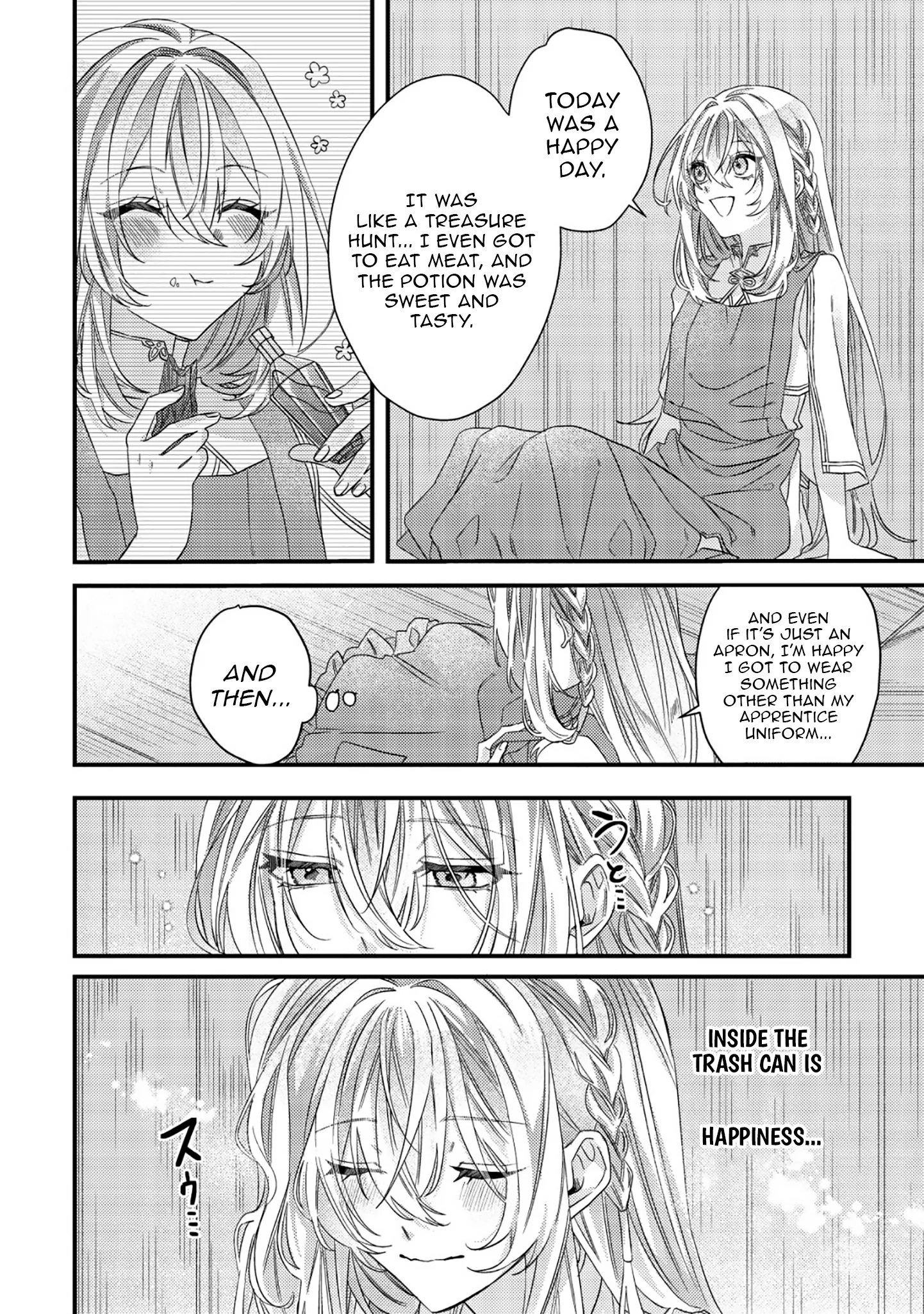 Gomibako Gurashi no Seijo-sama ~Gomi Atsukai no Kodai Mahou Dougu wo Naoshitari, Tsuihou Boukensha wo Naoshitari no Slow Life~ Chapter 1 page 31 - 