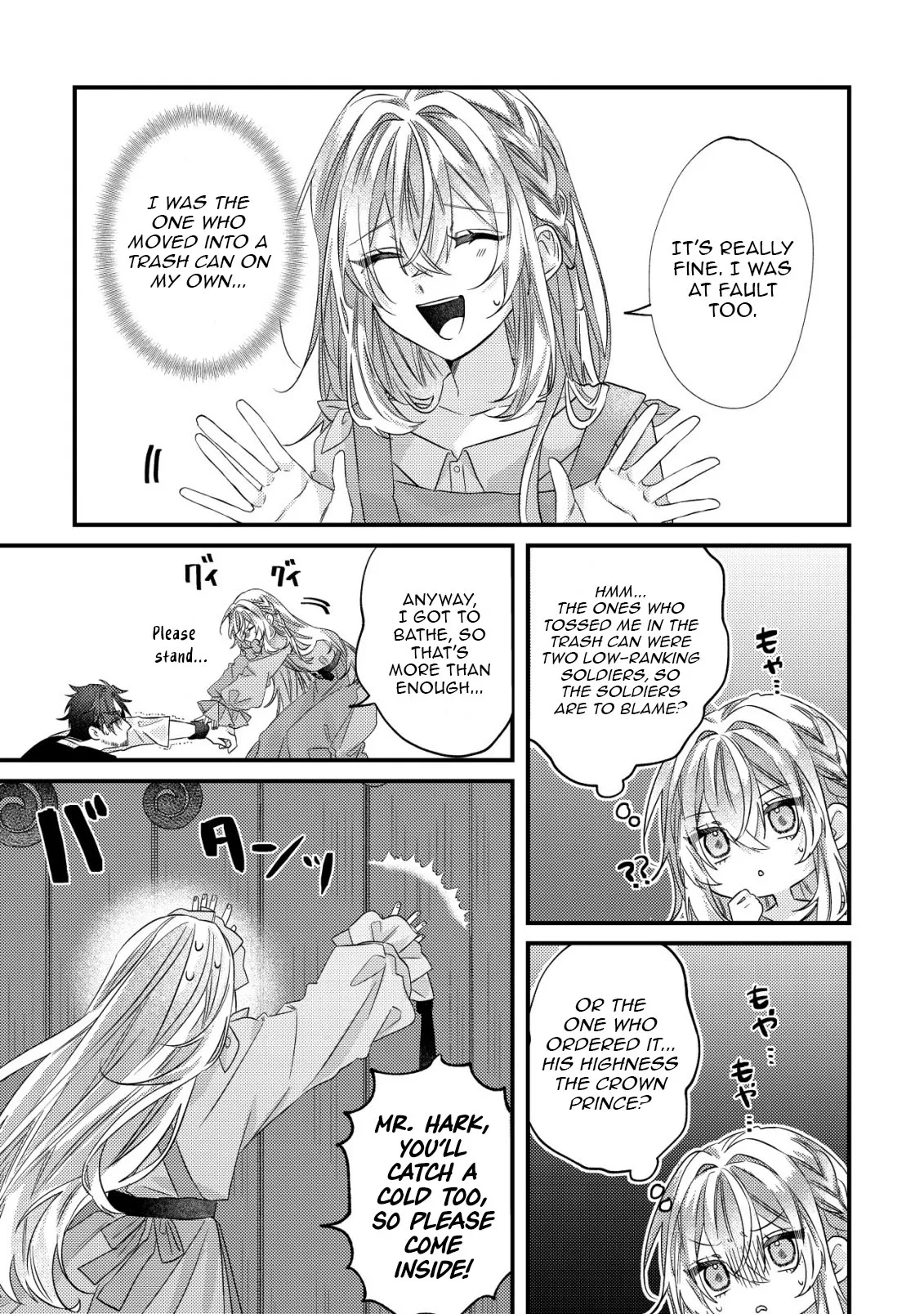 Gomibako Gurashi no Seijo-sama ~Gomi Atsukai no Kodai Mahou Dougu wo Naoshitari, Tsuihou Boukensha wo Naoshitari no Slow Life~ Chapter 2 page 23 - 