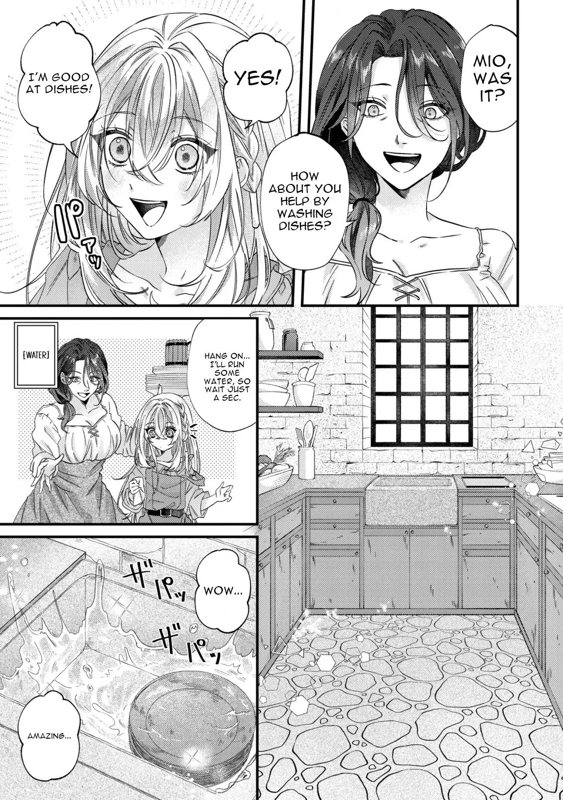 Gomibako Gurashi no Seijo-sama ~Gomi Atsukai no Kodai Mahou Dougu wo Naoshitari, Tsuihou Boukensha wo Naoshitari no Slow Life~ Chapter 3 page 8 - 