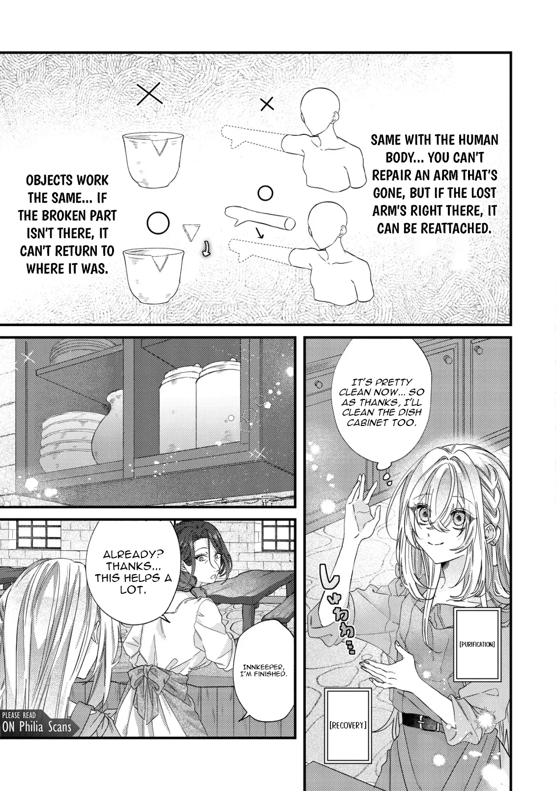 Gomibako Gurashi no Seijo-sama ~Gomi Atsukai no Kodai Mahou Dougu wo Naoshitari, Tsuihou Boukensha wo Naoshitari no Slow Life~ Chapter 3 page 10 - 