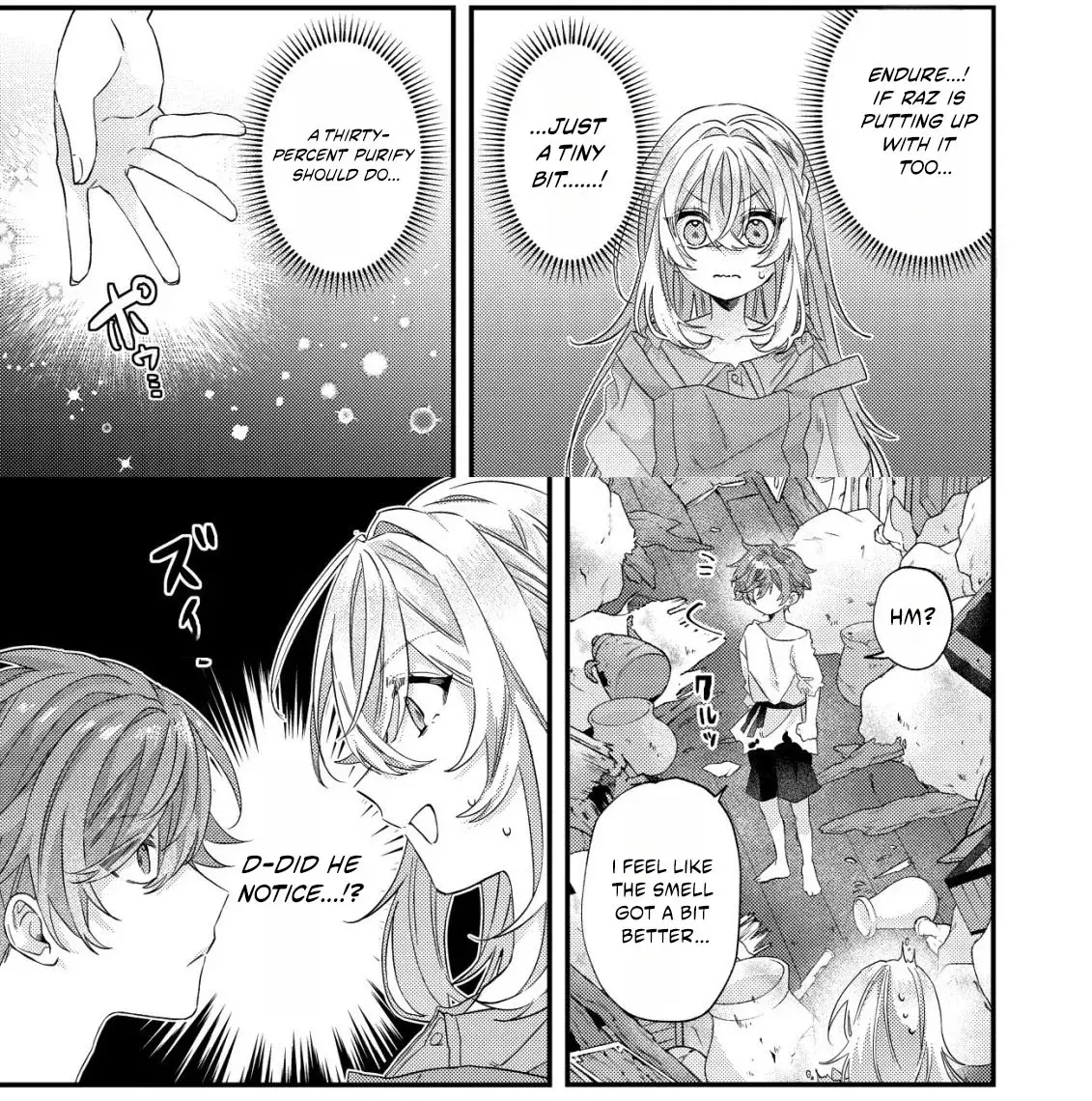 Gomibako Gurashi no Seijo-sama ~Gomi Atsukai no Kodai Mahou Dougu wo Naoshitari, Tsuihou Boukensha wo Naoshitari no Slow Life~ Chapter 5 page 42 - 