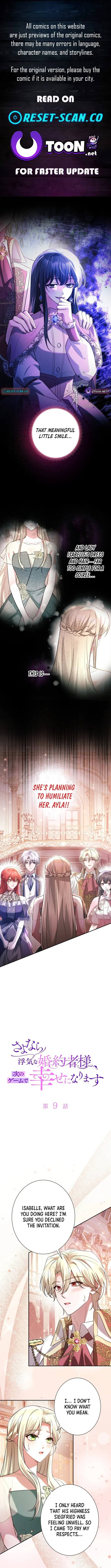 Goodbye, My Cheating Fiancé; I’ll Find Happiness in the Next Game Chapter 9 page 1 - 