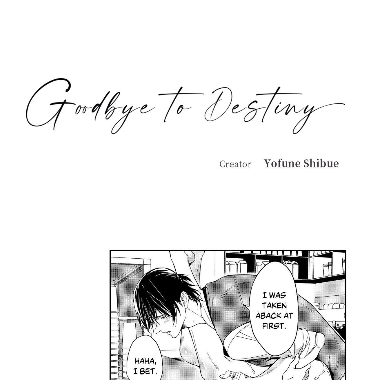 Goodbye to Destiny Chapter 11 page 1 - 