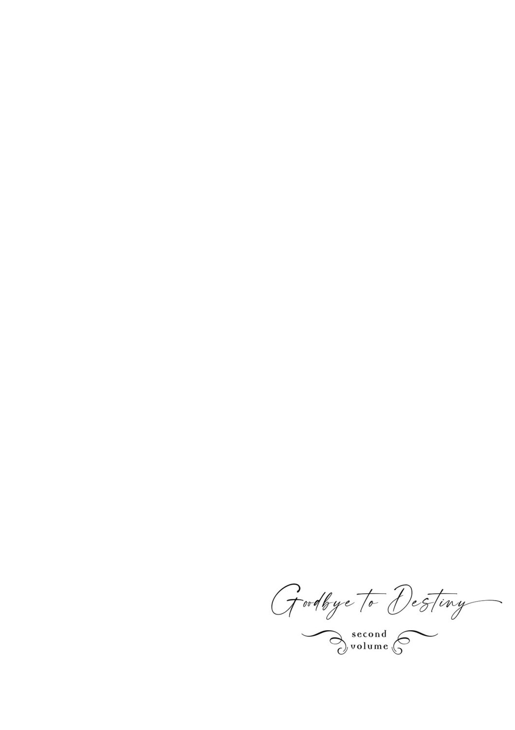 Goodbye to Destiny Chapter 9.5 page 8 - 