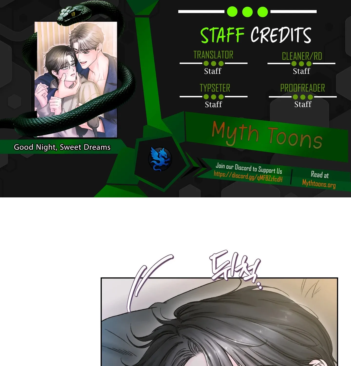 Goodnight, Sweet Dreams Chapter 10 page 1 - 