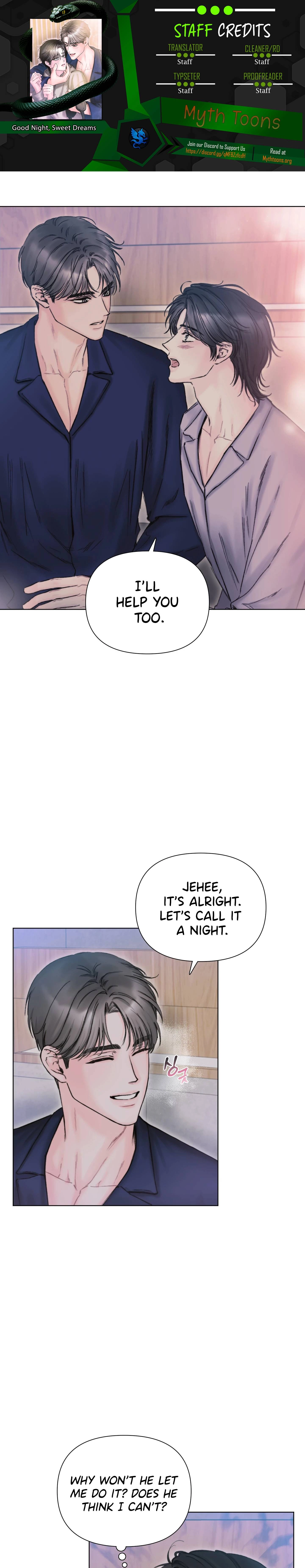 Goodnight, Sweet Dreams Chapter 16 page 1 - 