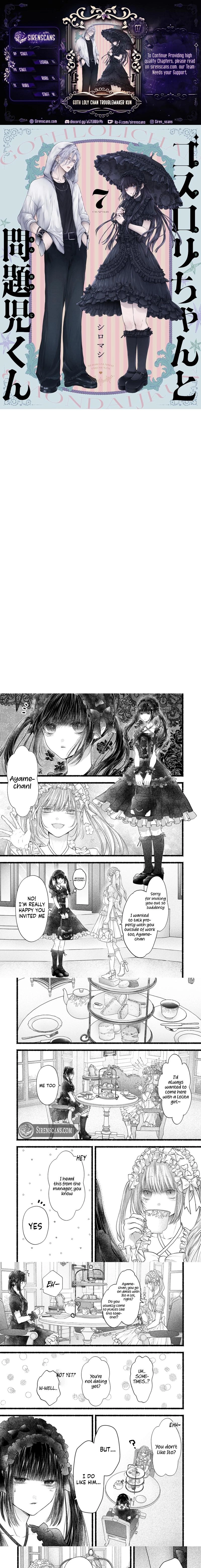 Goth Loli-chan to Mondaiji-kun Chapter 7 page 1 - 