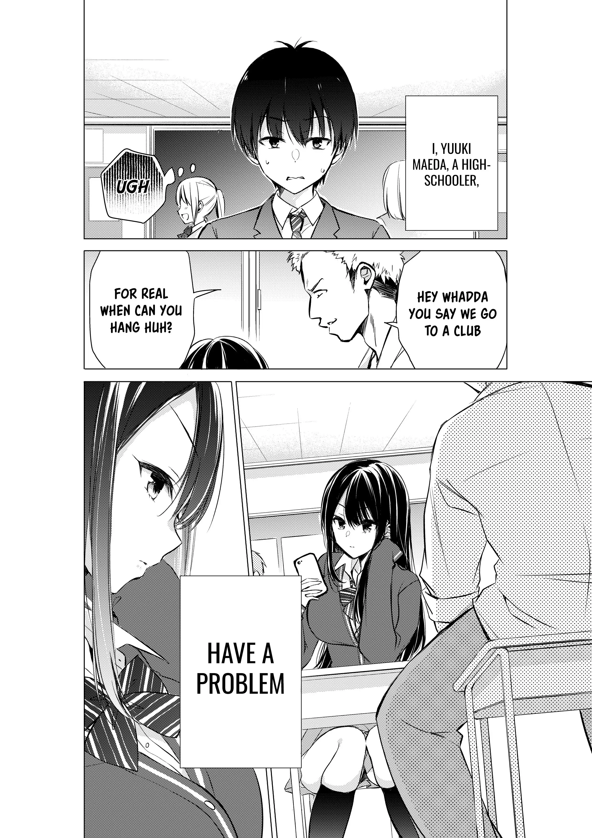 Gotou-san wa Furimukasetai! (Pre-serialization) Chapter 1 page 1 - 