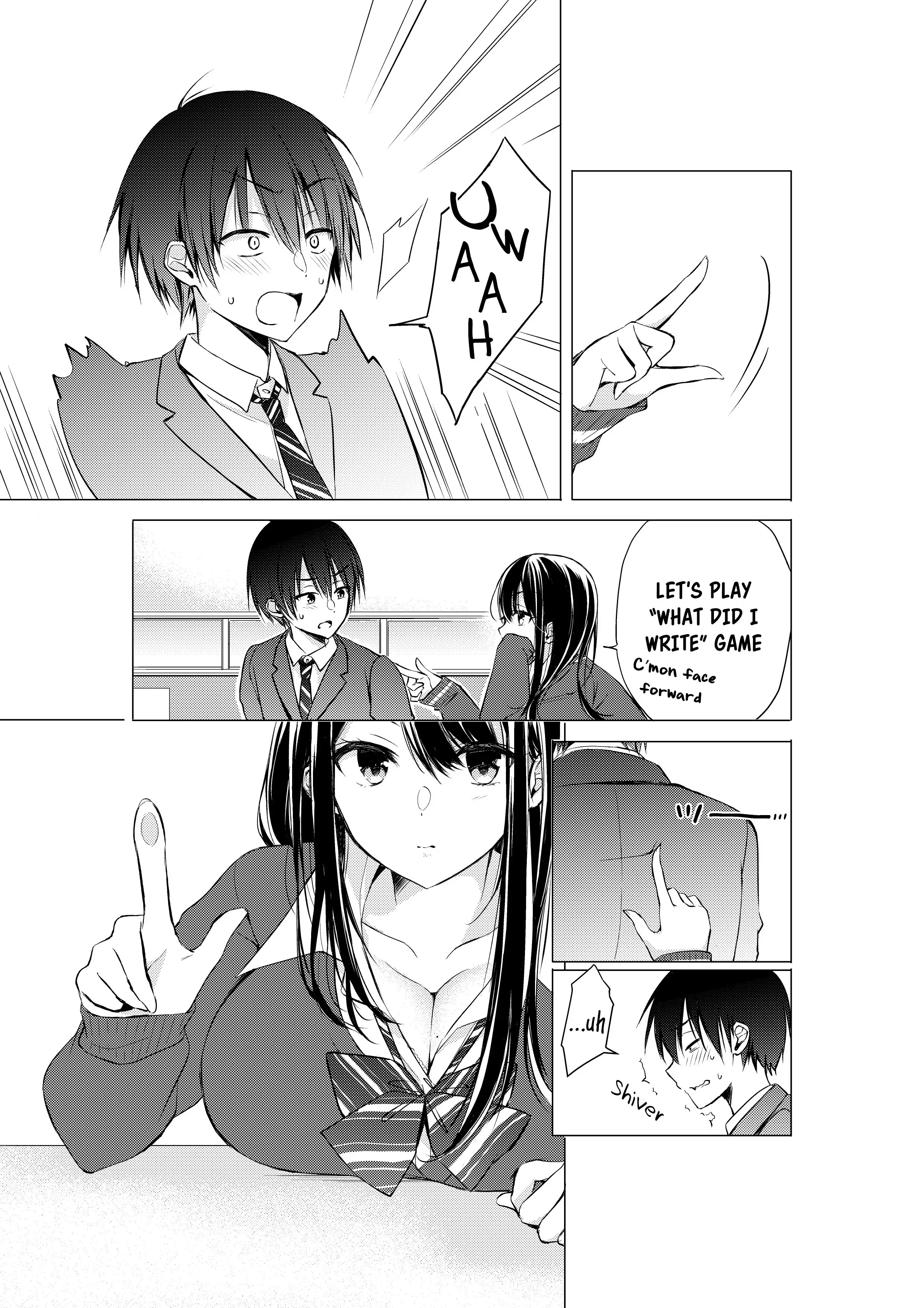 Gotou-san wa Furimukasetai! (Pre-serialization) Chapter 1 page 3 - 