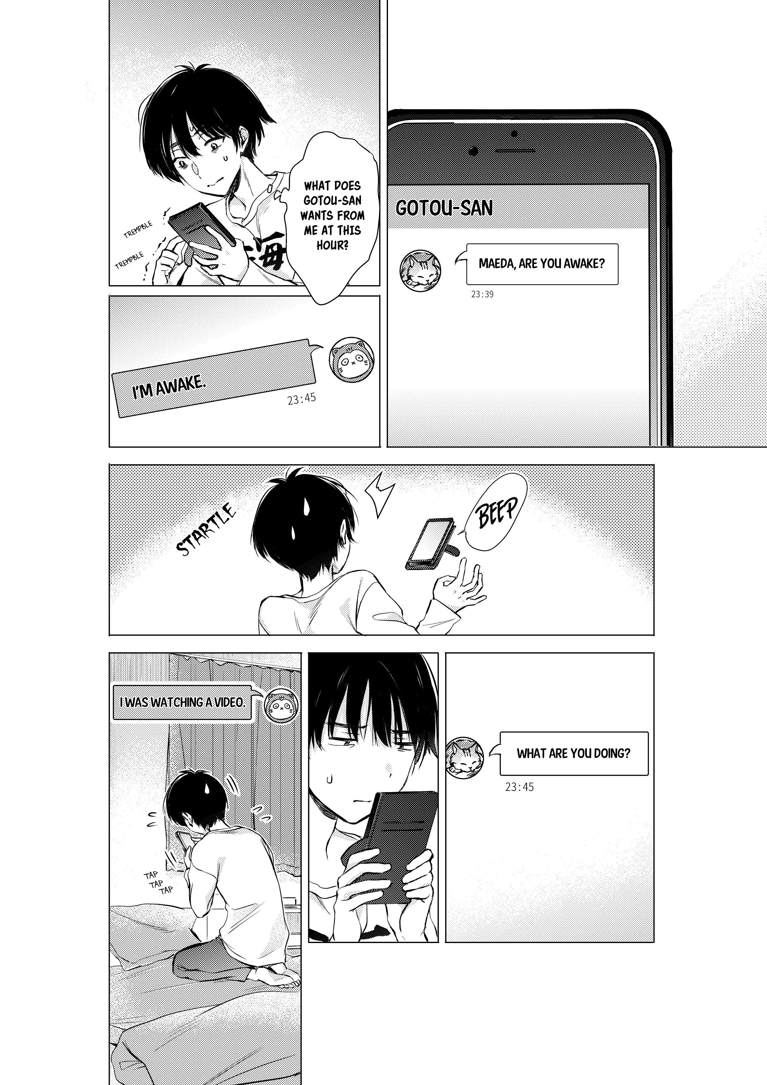 Gotou-san wa Furimukasetai! (Pre-serialization) Chapter 10 page 3 - 