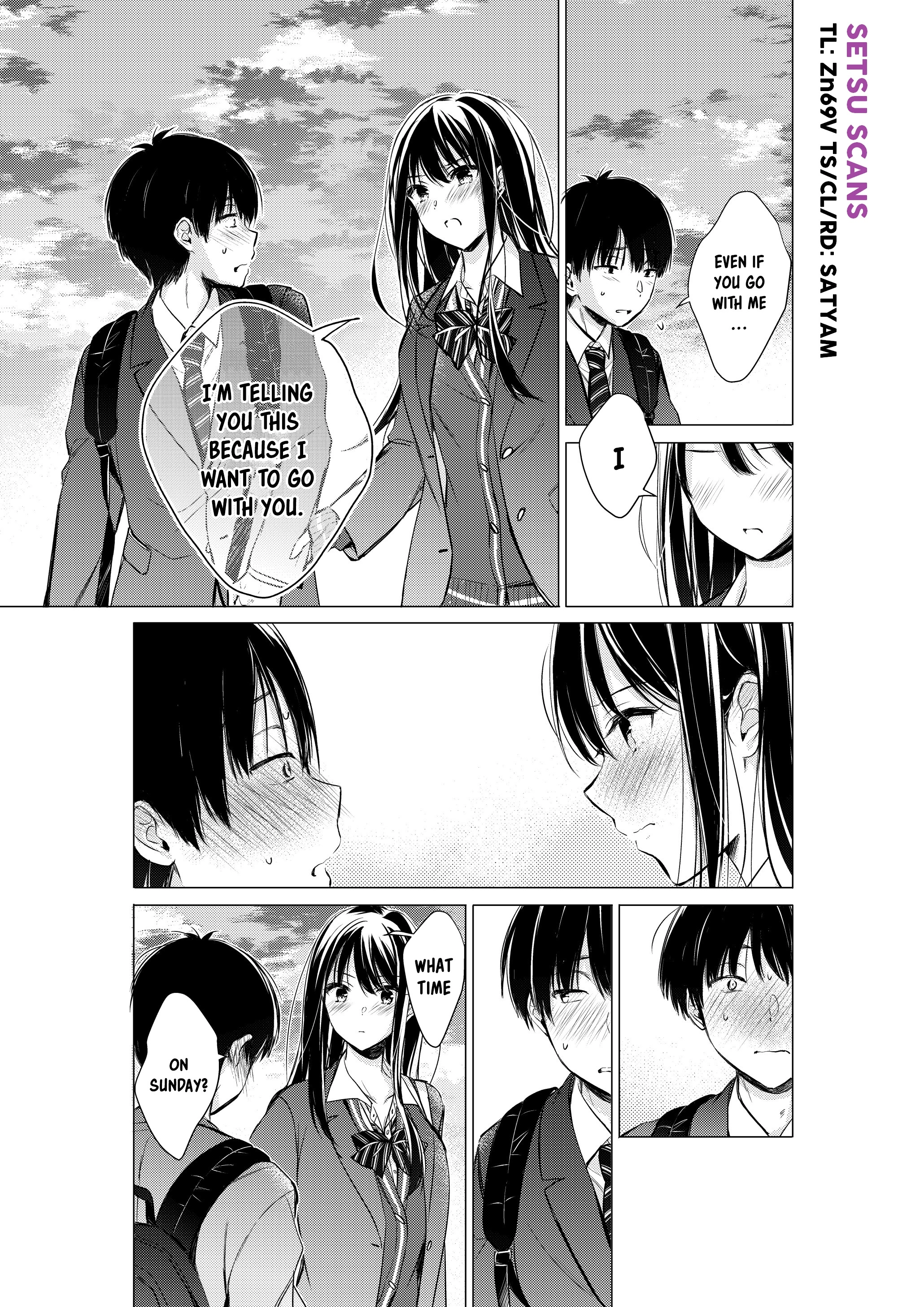 Gotou-san wa Furimukasetai! (Pre-serialization) Chapter 19 page 2 - 