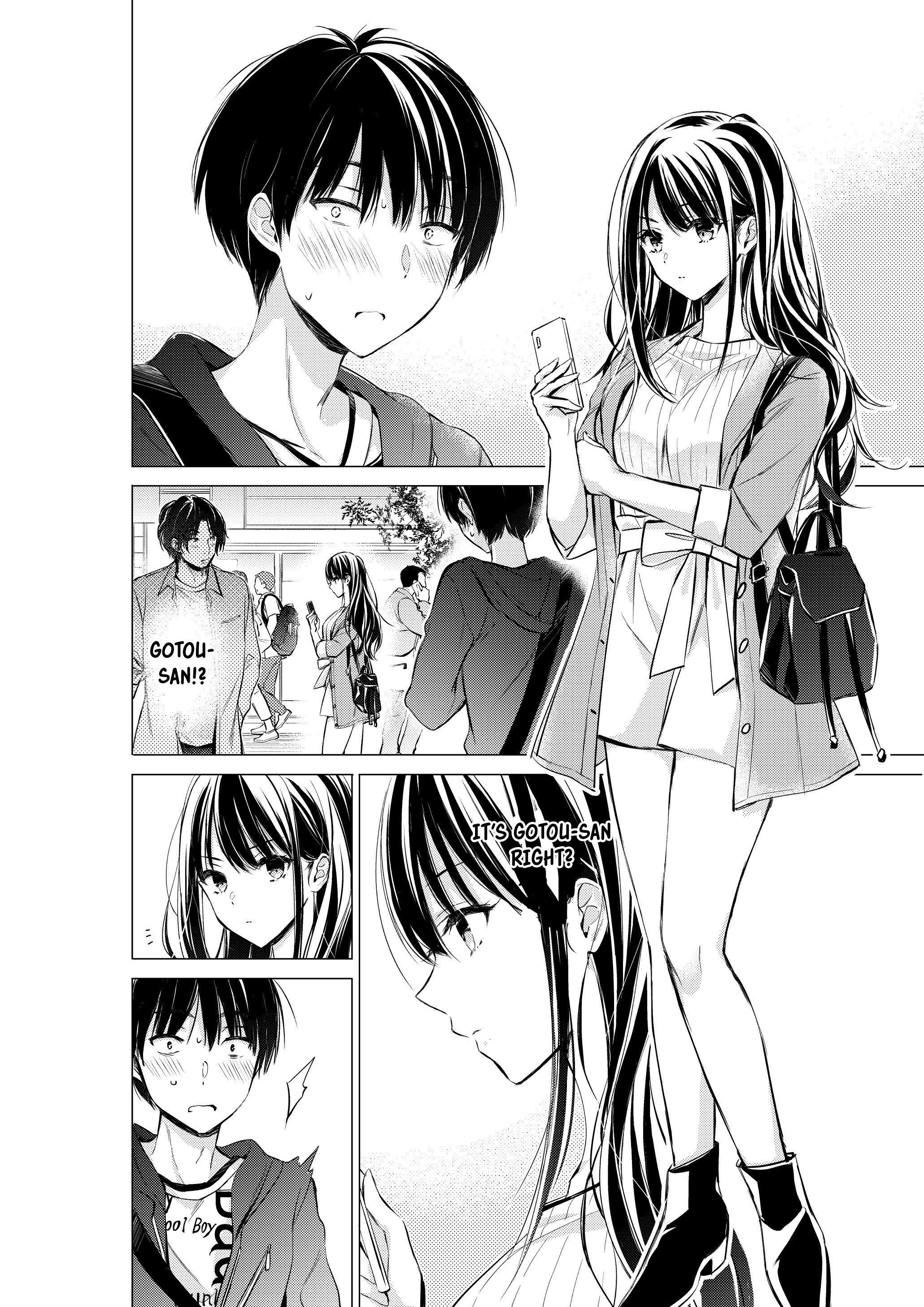 Gotou-san wa Furimukasetai! (Pre-serialization) Chapter 20 page 5 - 