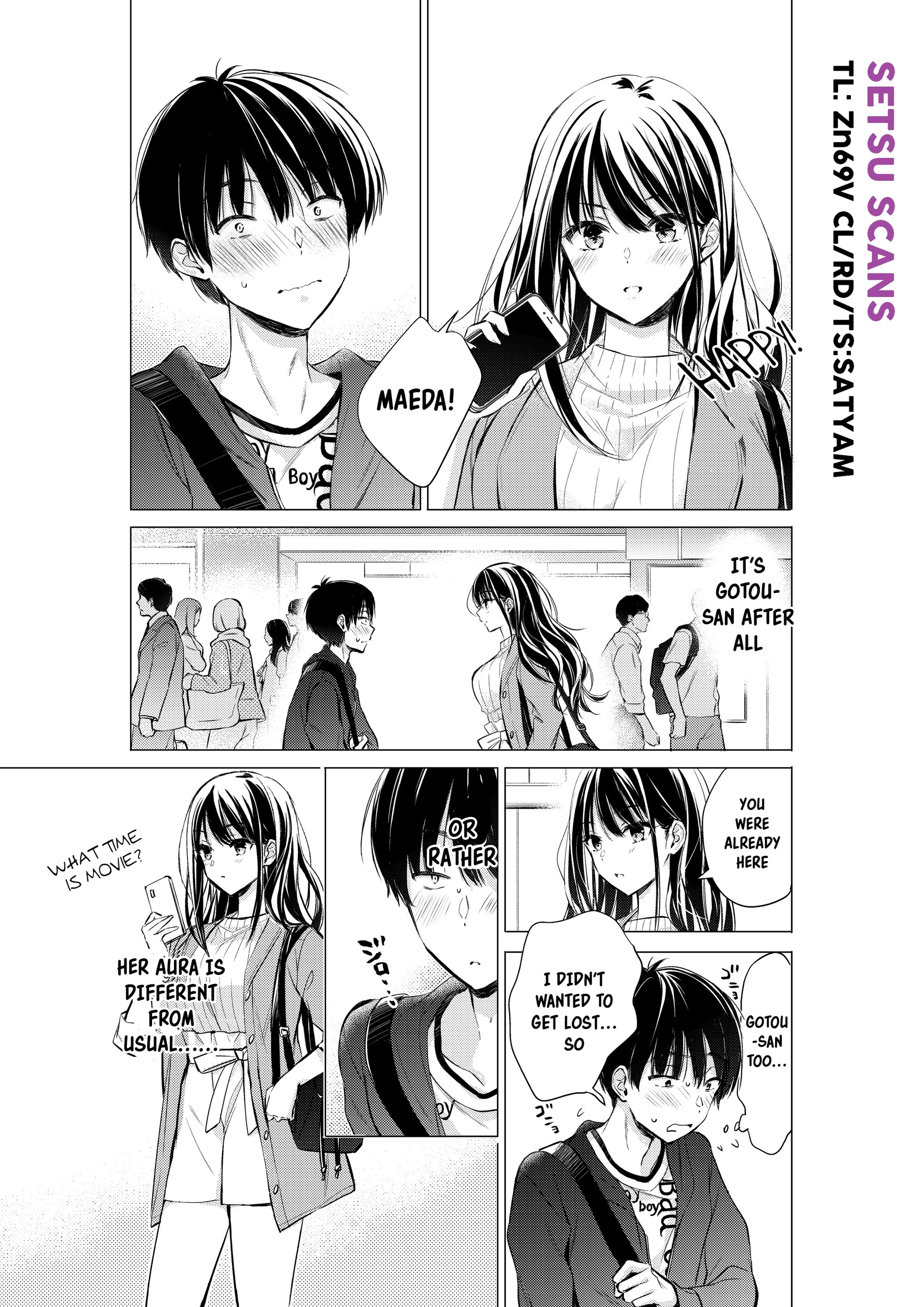 Gotou-san wa Furimukasetai! (Pre-serialization) Chapter 21 page 2 - 