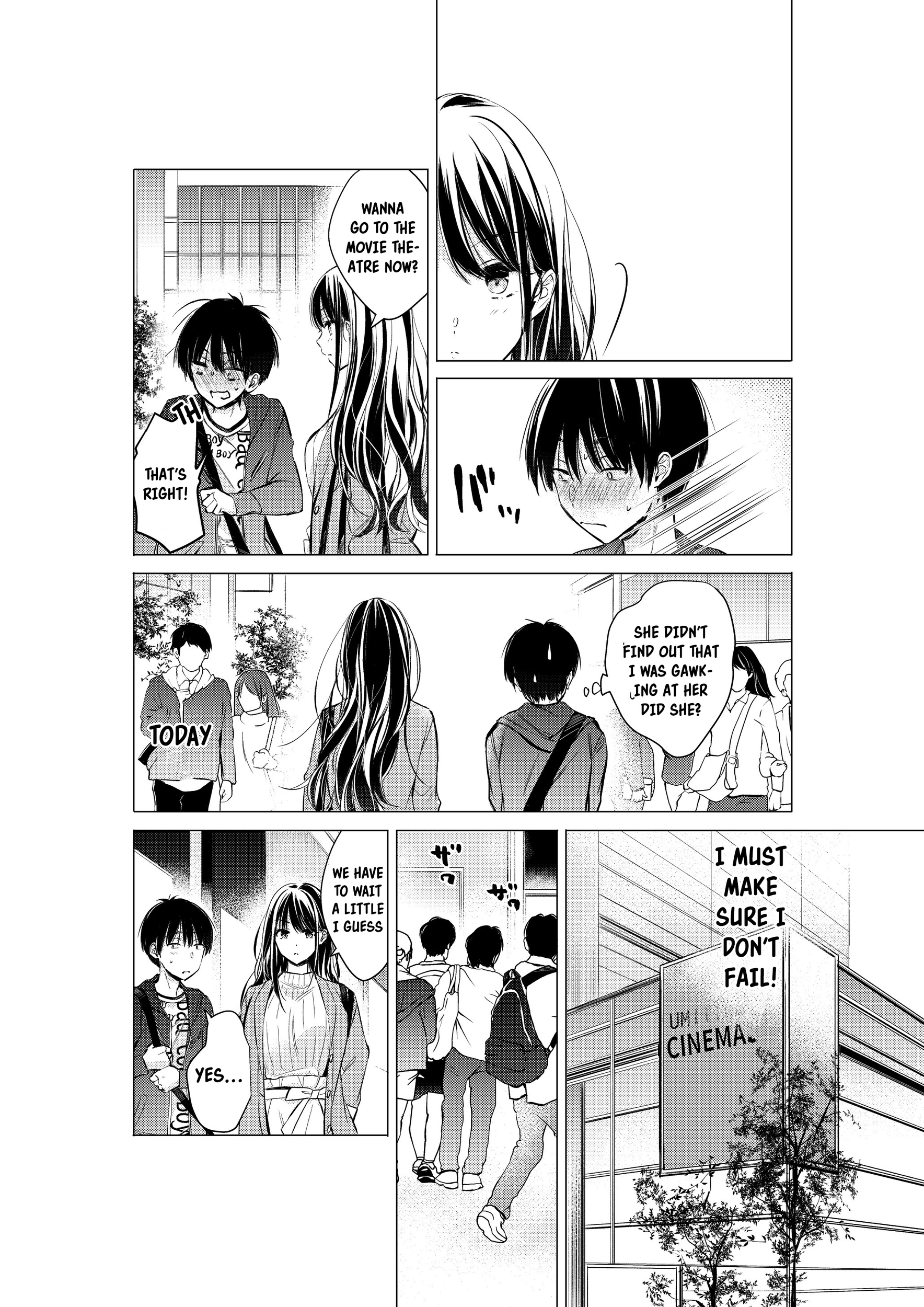 Gotou-san wa Furimukasetai! (Pre-serialization) Chapter 21 page 3 - 