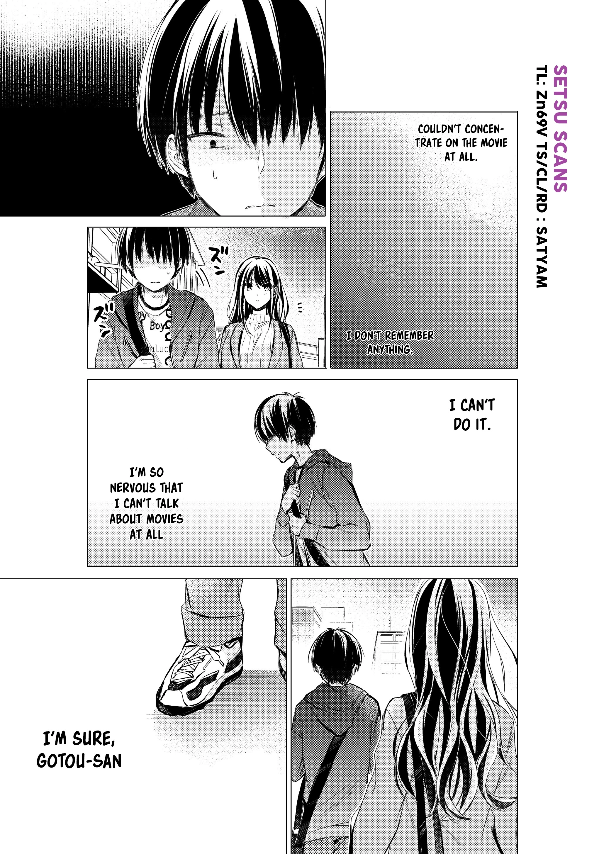 Gotou-san wa Furimukasetai! (Pre-serialization) Chapter 23 page 2 - 