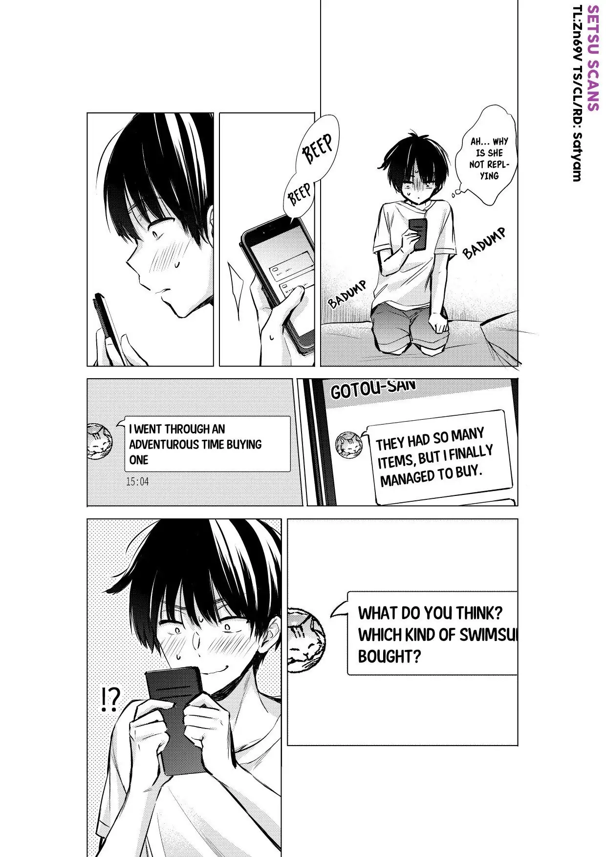 Gotou-san wa Furimukasetai! (Pre-serialization) Chapter 25 page 2 - 