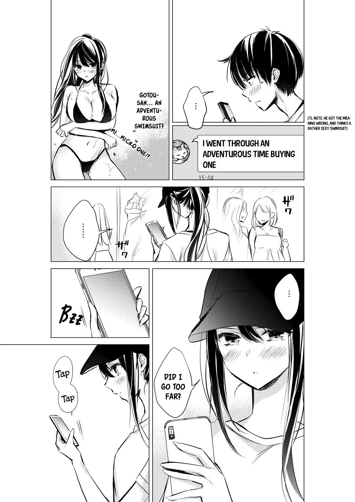 Gotou-san wa Furimukasetai! (Pre-serialization) Chapter 25 page 3 - 