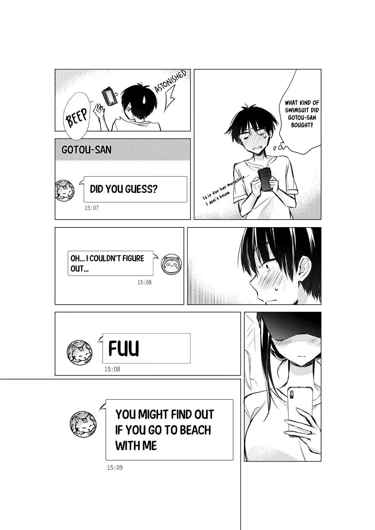 Gotou-san wa Furimukasetai! (Pre-serialization) Chapter 25 page 4 - 