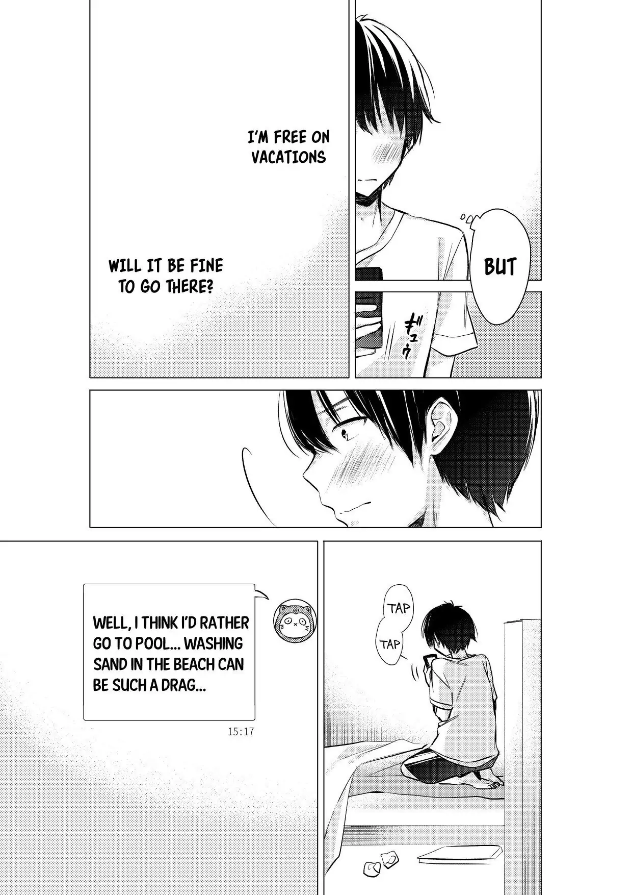 Gotou-san wa Furimukasetai! (Pre-serialization) Chapter 26 page 3 - 