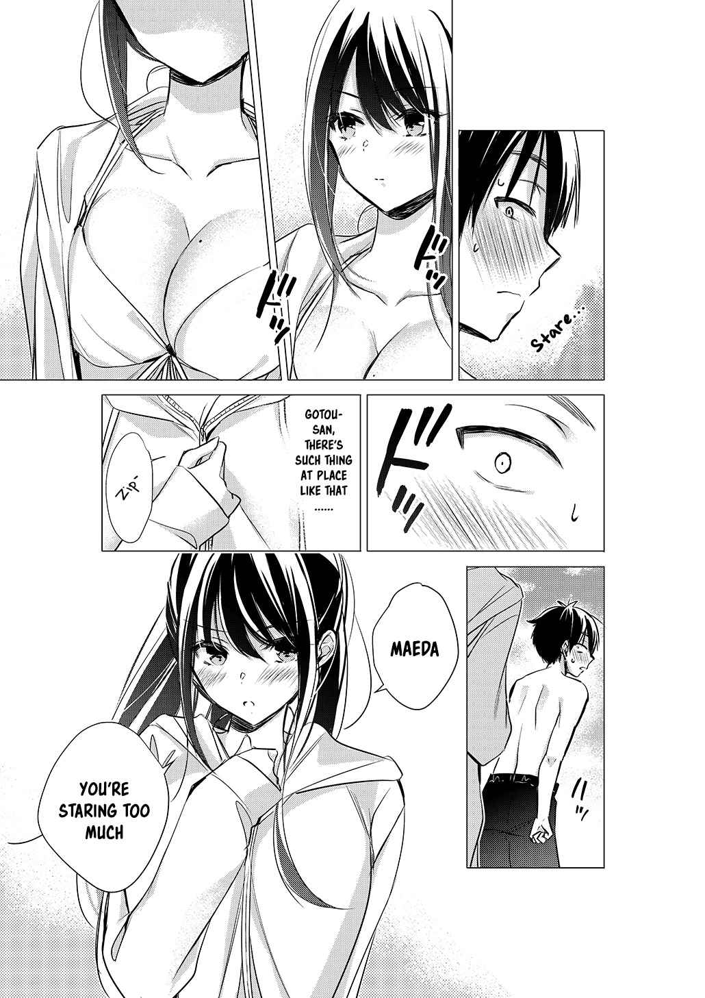 Gotou-san wa Furimukasetai! (Pre-serialization) Chapter 28 page 3 - 