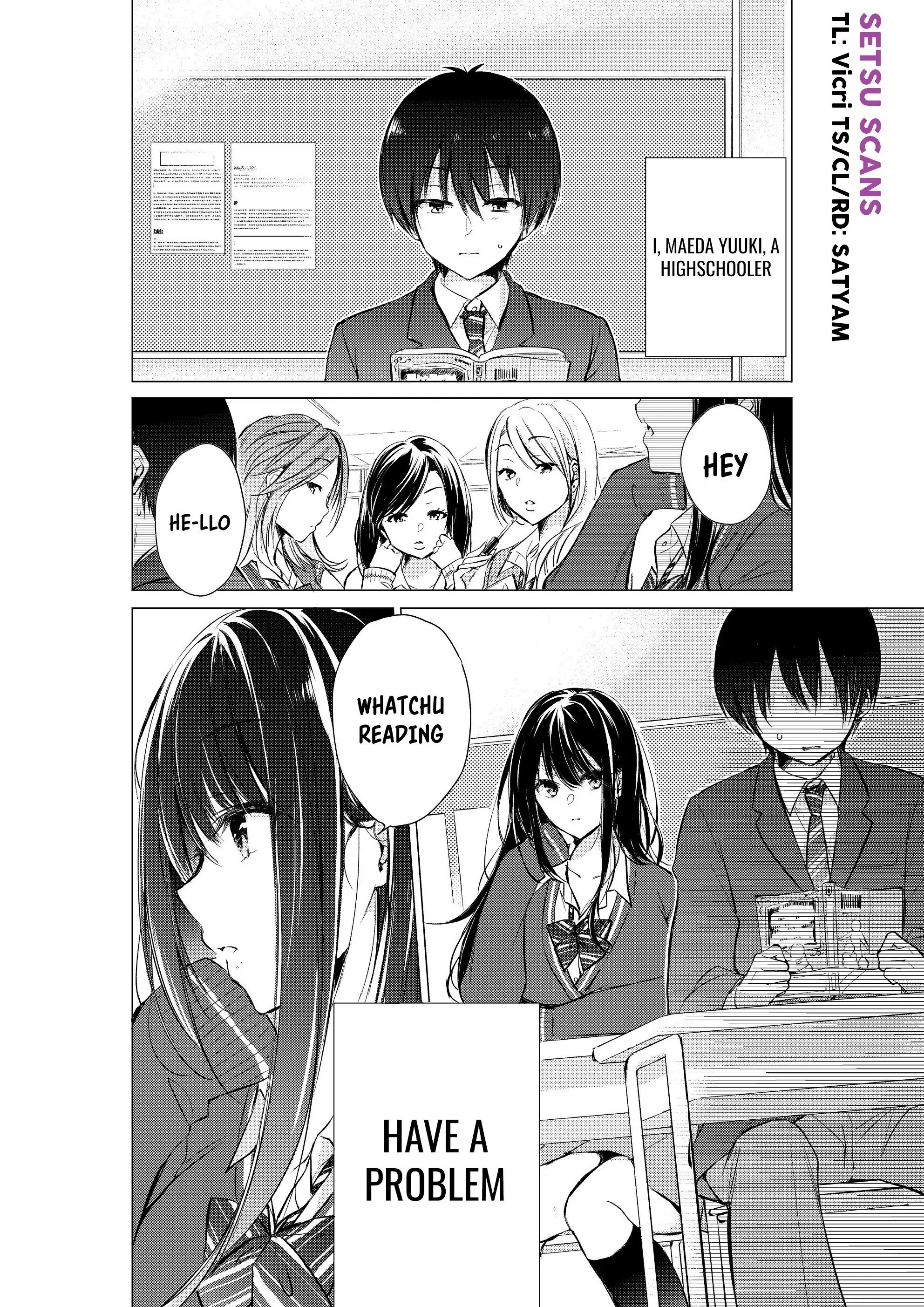 Gotou-san wa Furimukasetai! (Pre-serialization) Chapter 3 page 2 - 