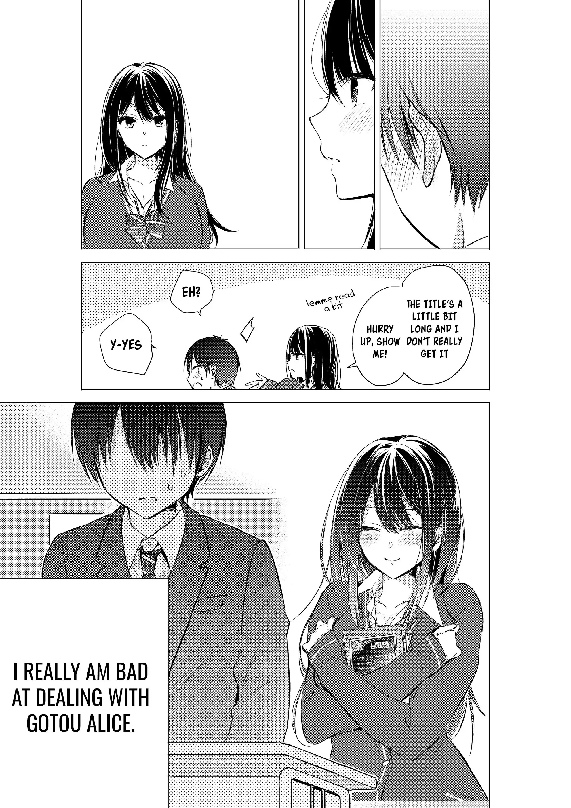 Gotou-san wa Furimukasetai! (Pre-serialization) Chapter 3 page 6 - 