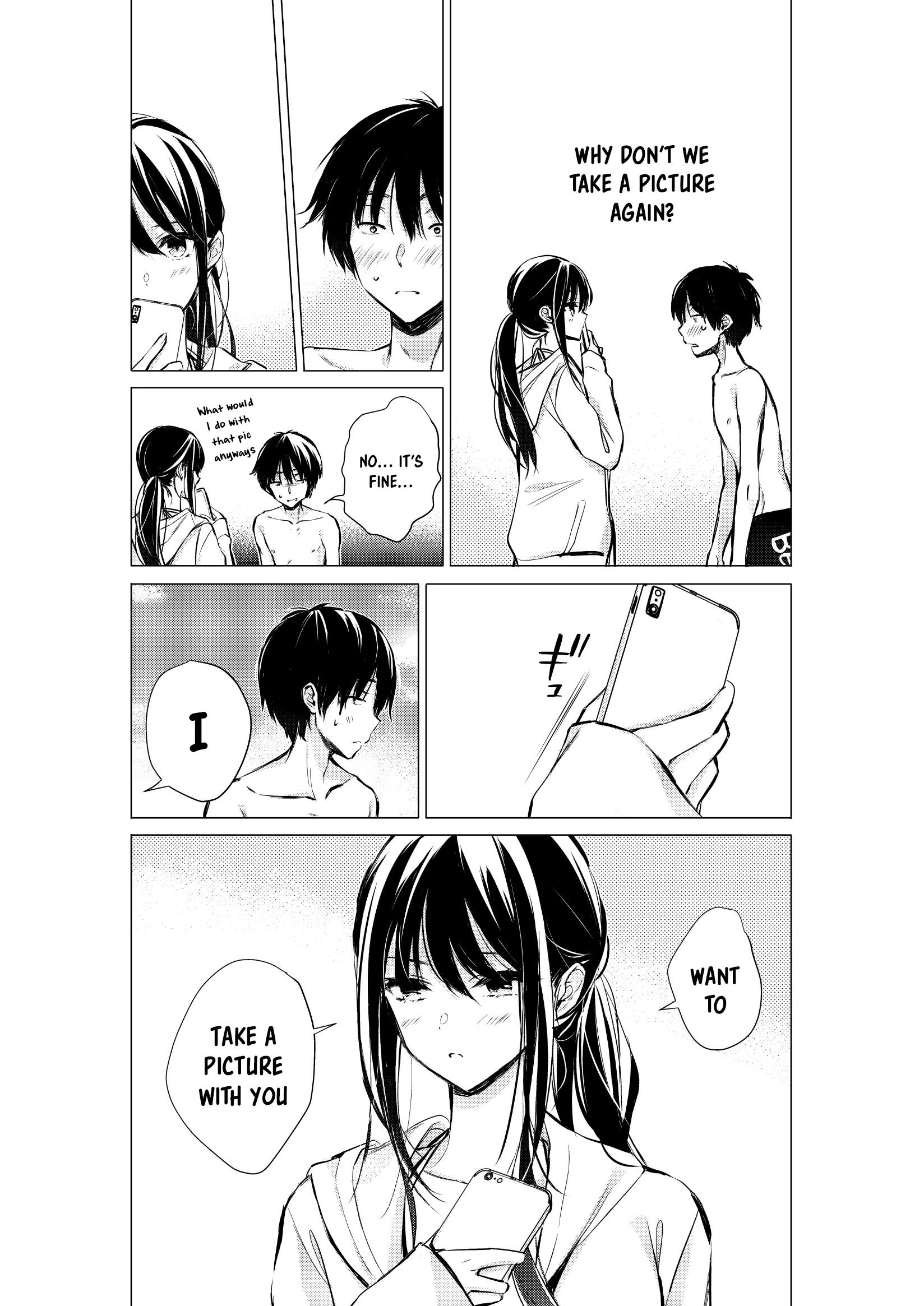 Gotou-san wa Furimukasetai! (Pre-serialization) Chapter 37 page 3 - 