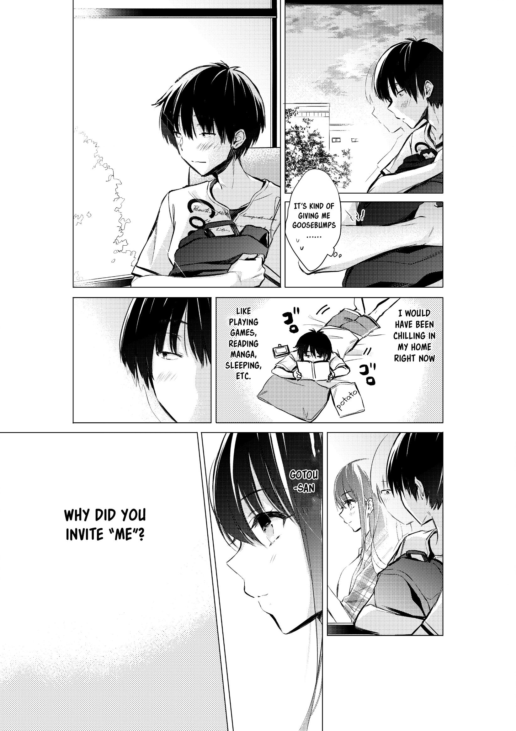 Gotou-san wa Furimukasetai! (Pre-serialization) Chapter 39 page 4 - 