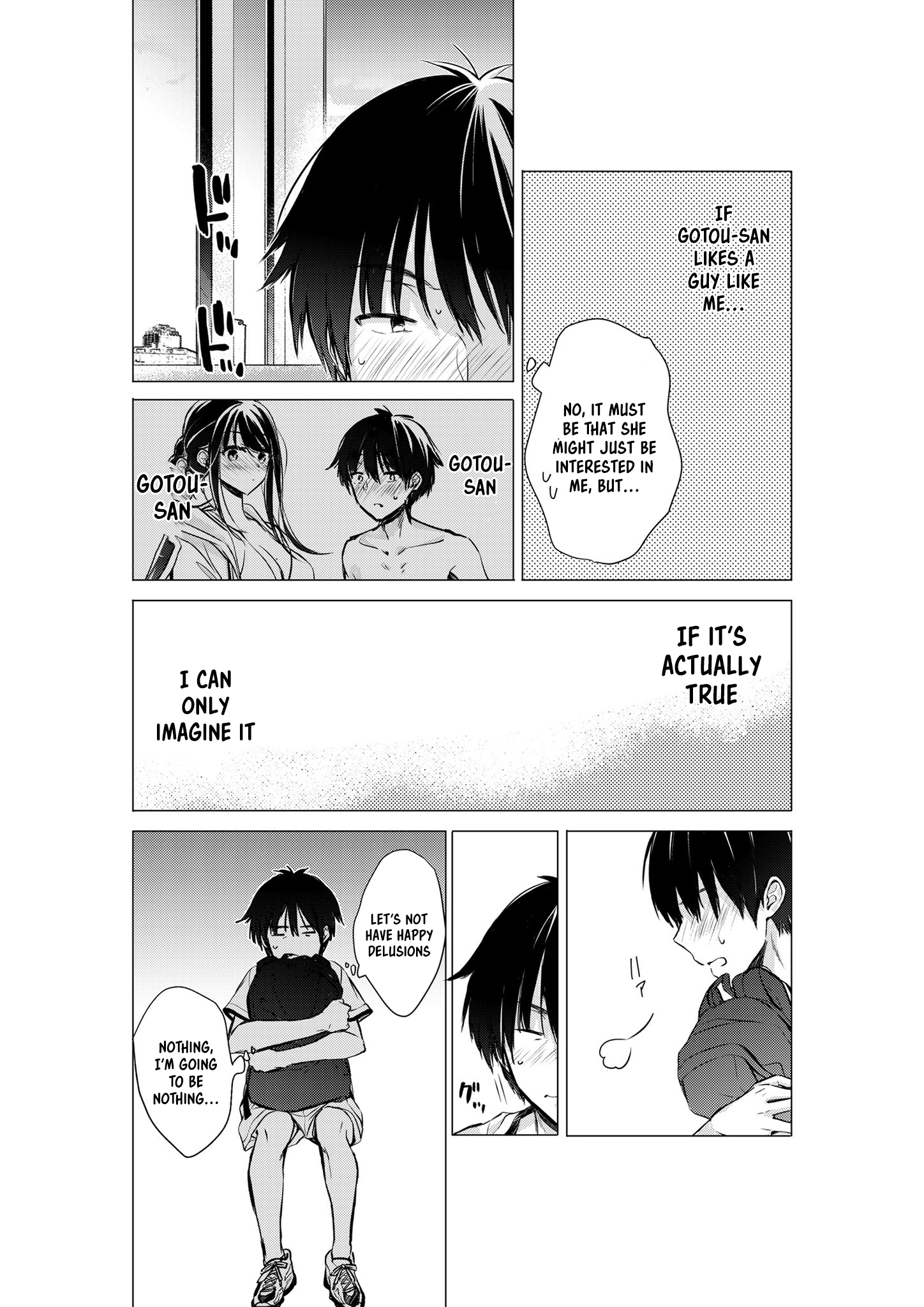 Gotou-san wa Furimukasetai! (Pre-serialization) Chapter 40 page 3 - 