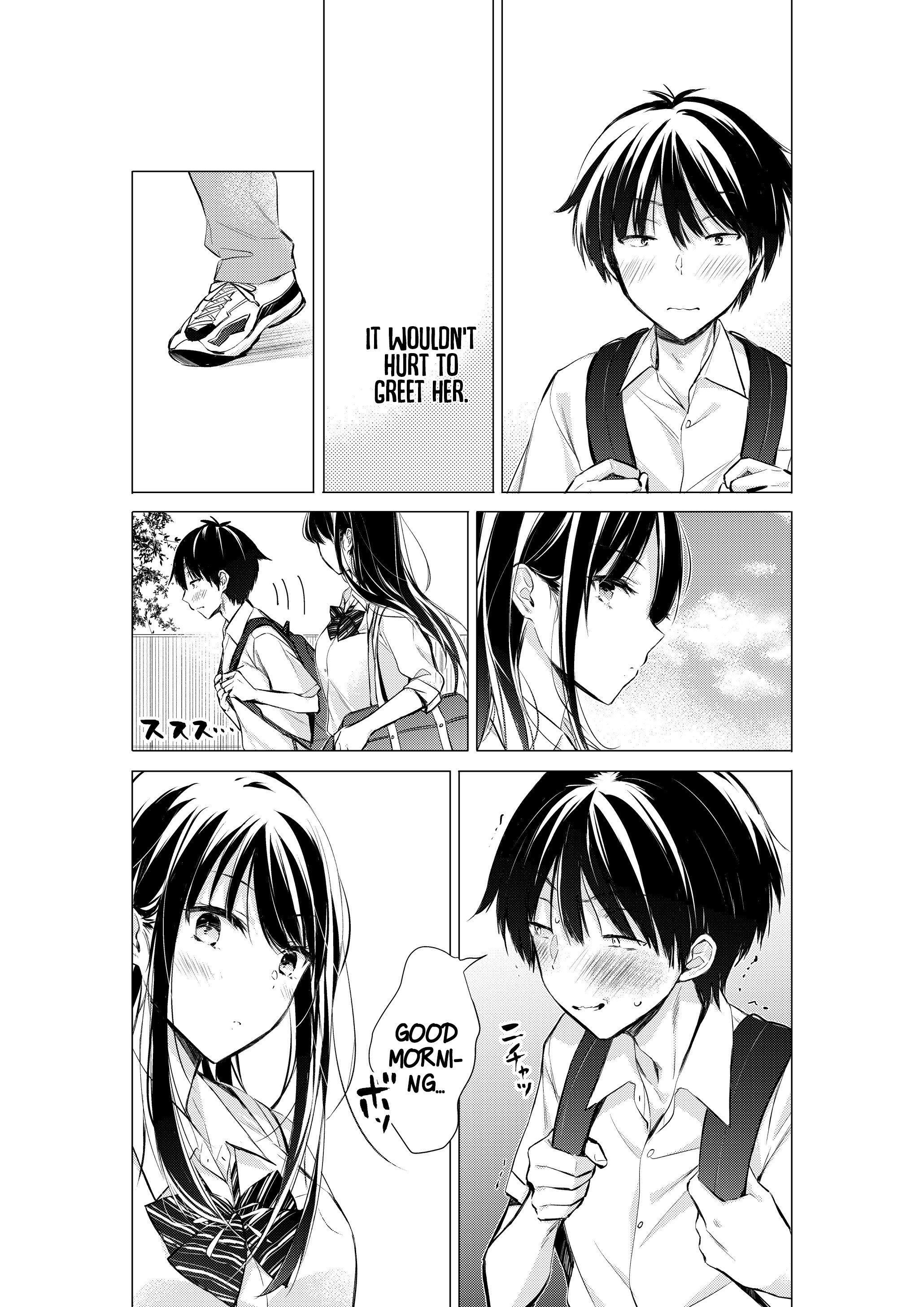 Gotou-san wa Furimukasetai! (Pre-serialization) Chapter 46 page 3 - 
