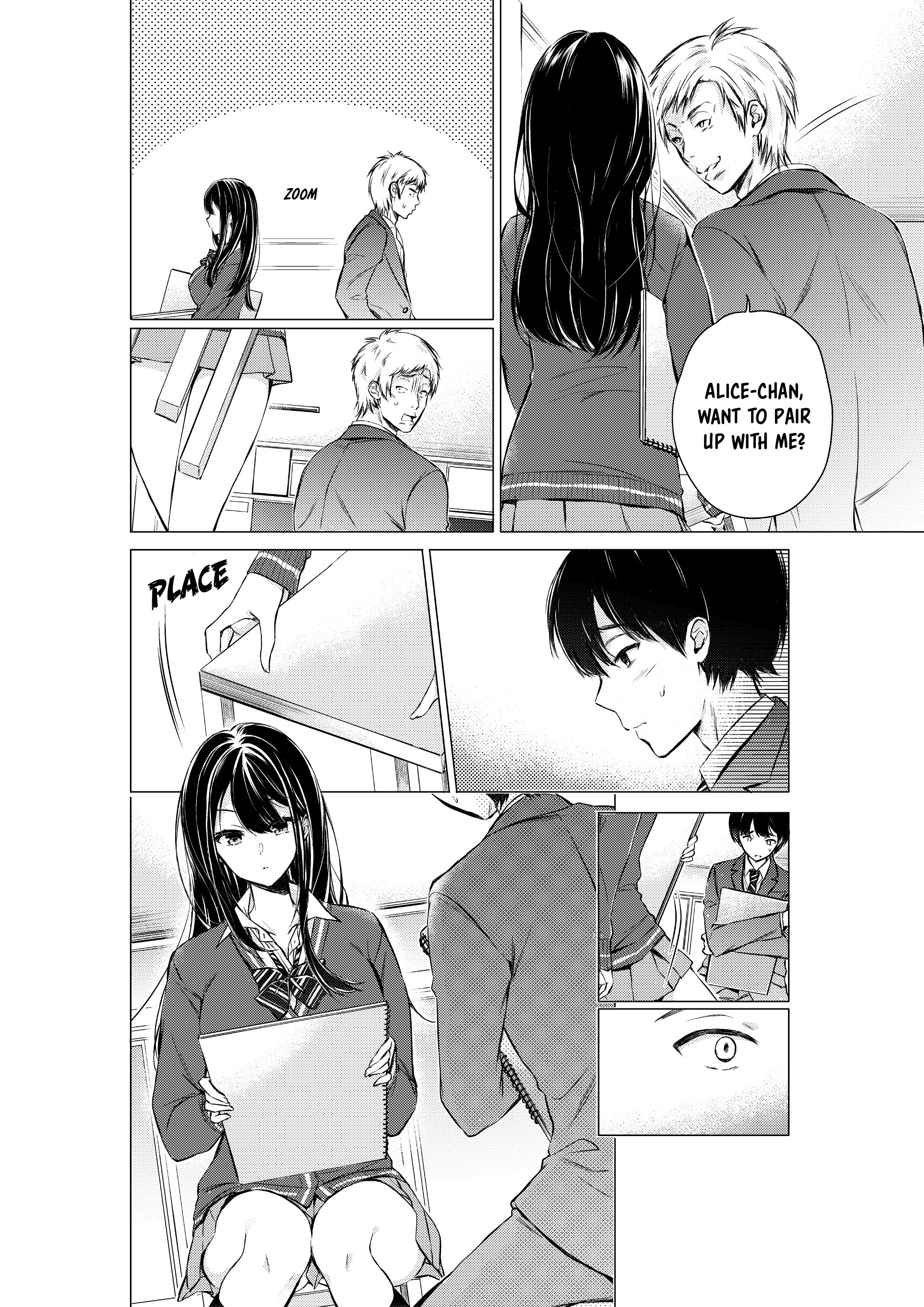 Gotou-san wa Furimukasetai! (Pre-serialization) Chapter 5 page 3 - 
