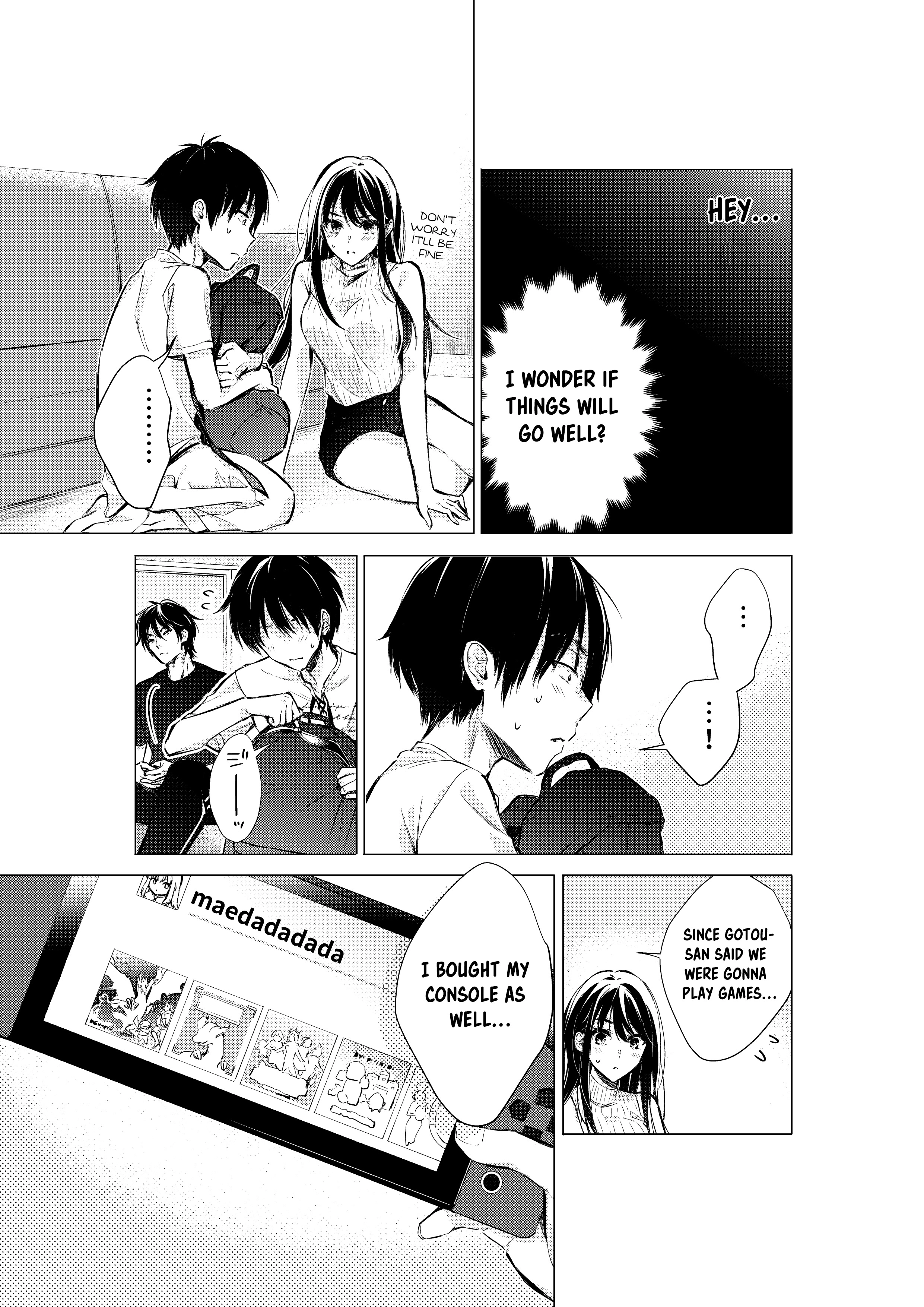 Gotou-san wa Furimukasetai! (Pre-serialization) Chapter 53 page 2 - 