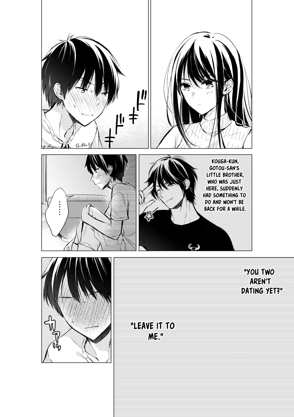 Gotou-san wa Furimukasetai! (Pre-serialization) Chapter 57 page 3 - 