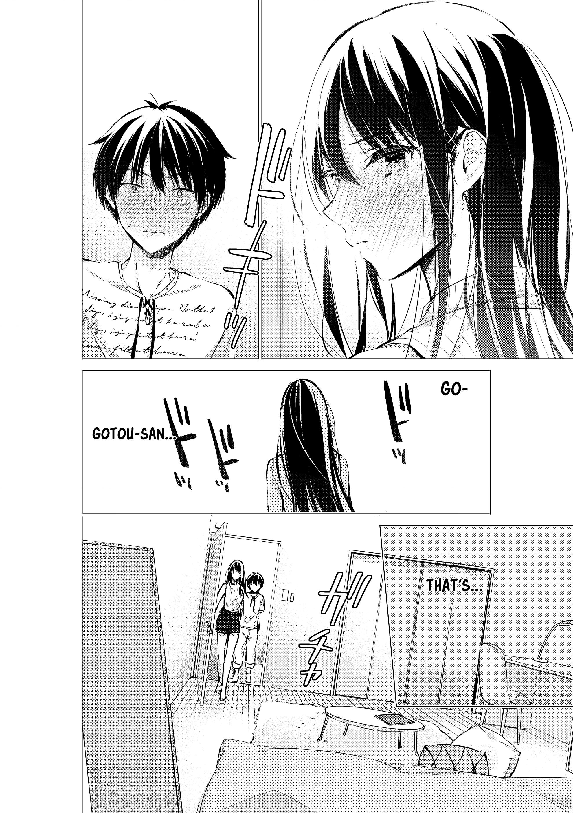 Gotou-san wa Furimukasetai! (Pre-serialization) Chapter 59 page 4 - 