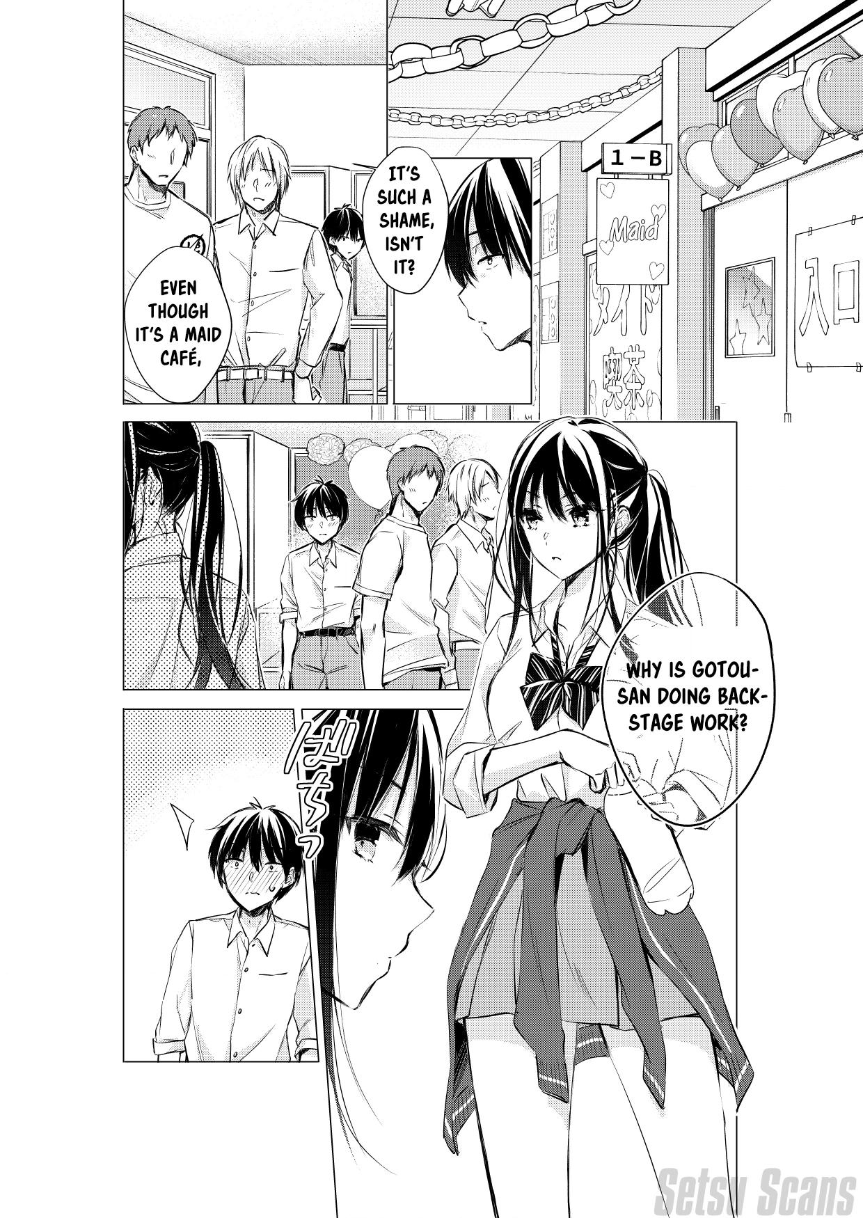 Gotou-san wa Furimukasetai! (Pre-serialization) Chapter 63 page 4 - 