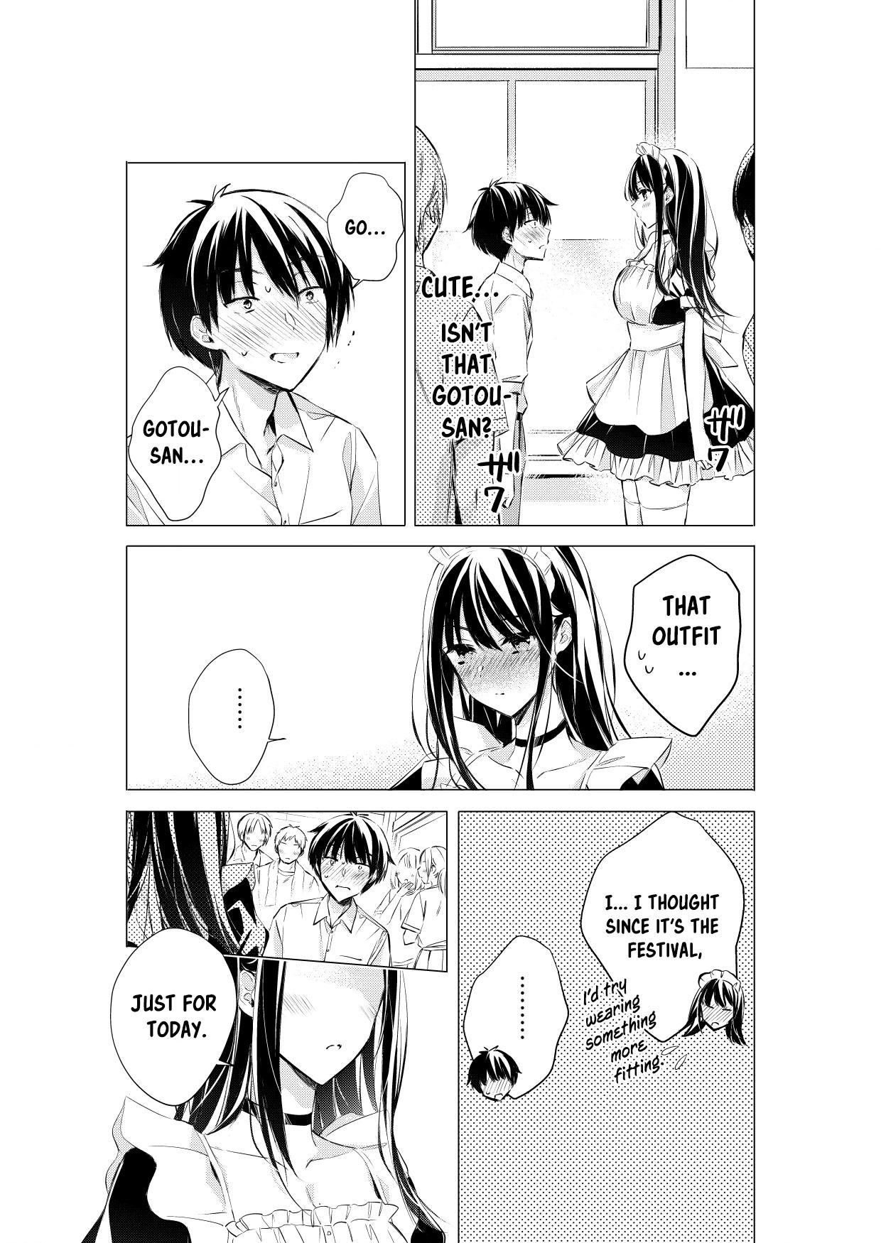 Gotou-san wa Furimukasetai! (Pre-serialization) Chapter 67 page 4 - 