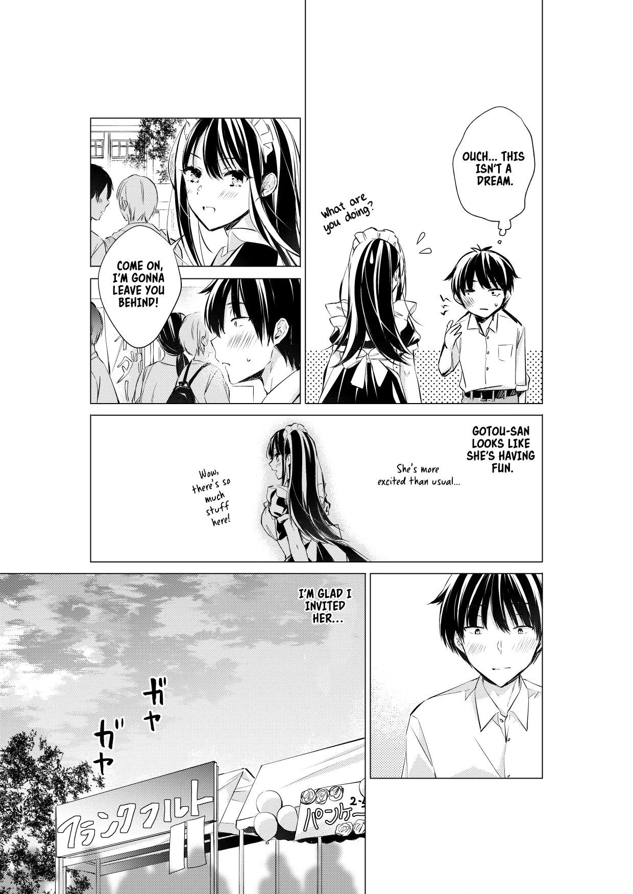 Gotou-san wa Furimukasetai! (Pre-serialization) Chapter 68 page 4 - 
