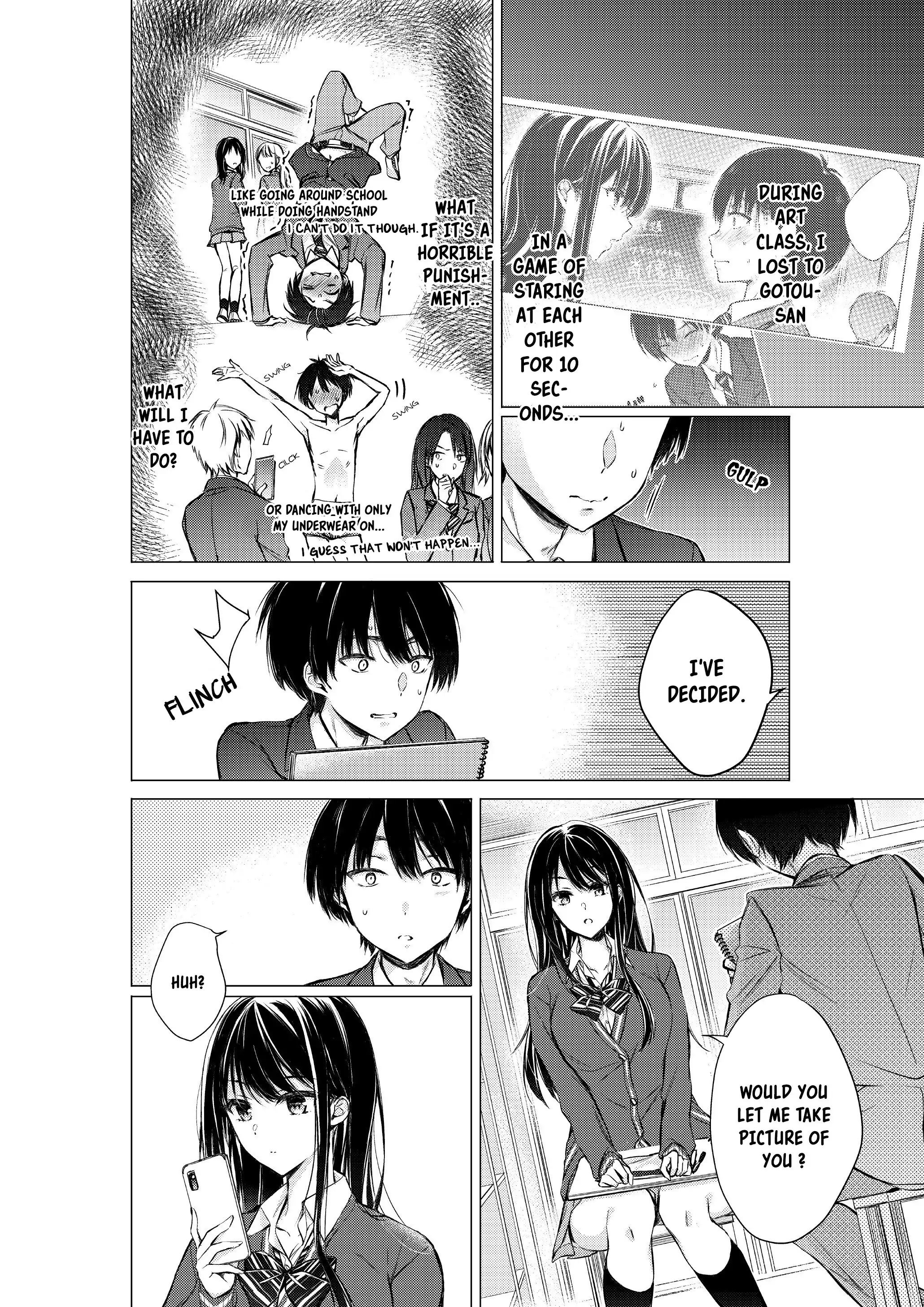 Gotou-san wa Furimukasetai! (Pre-serialization) Chapter 7 page 3 - 